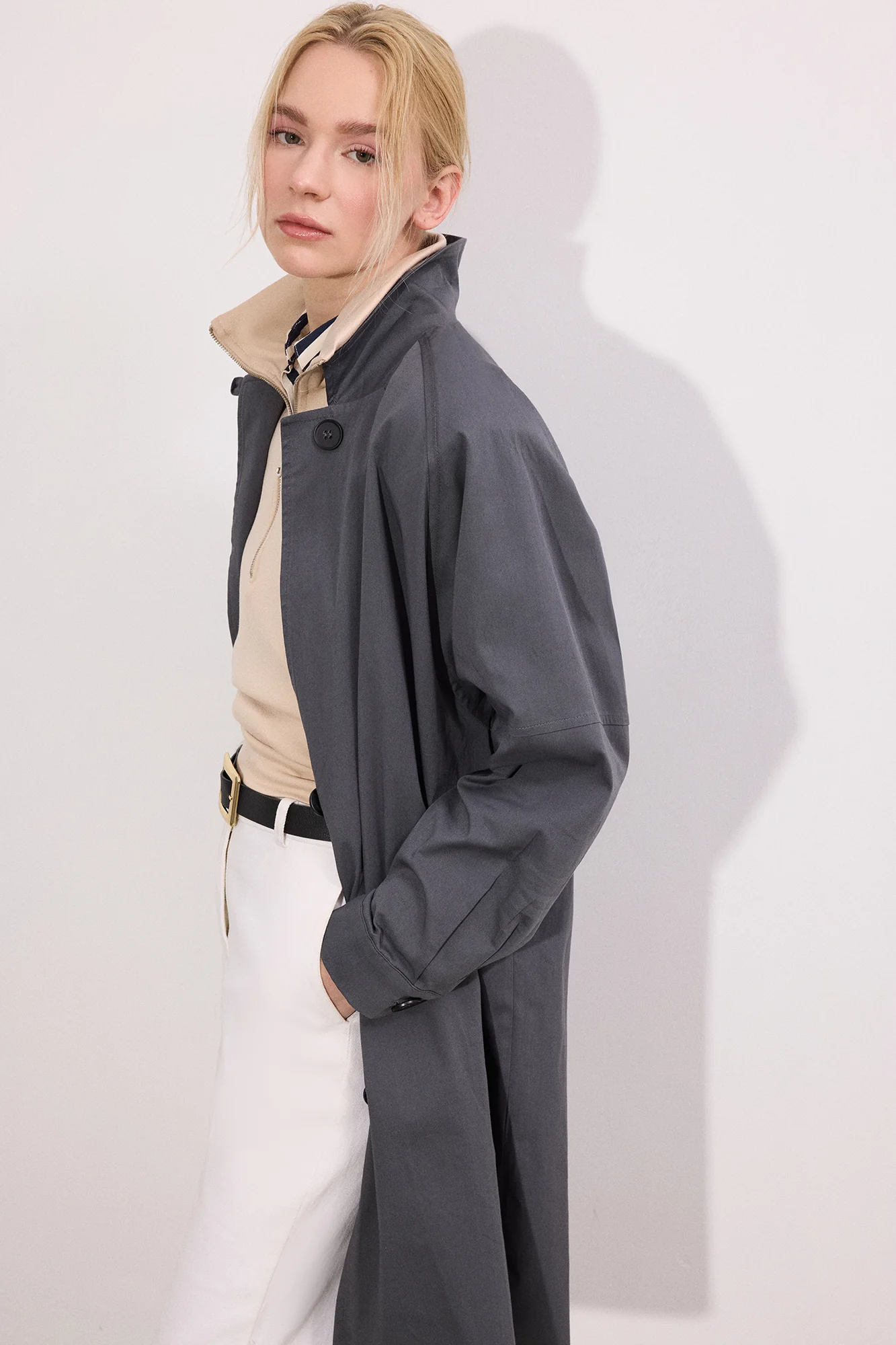 OVERSIZE TRENCH COAT - Image 3