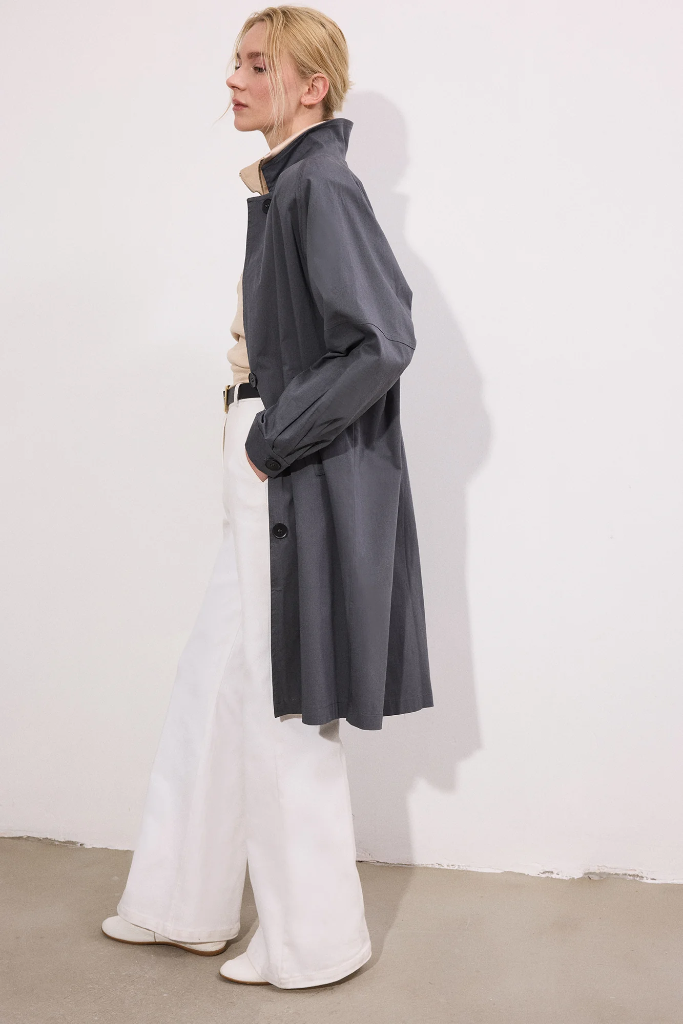 OVERSIZE TRENCH COAT - Image 4