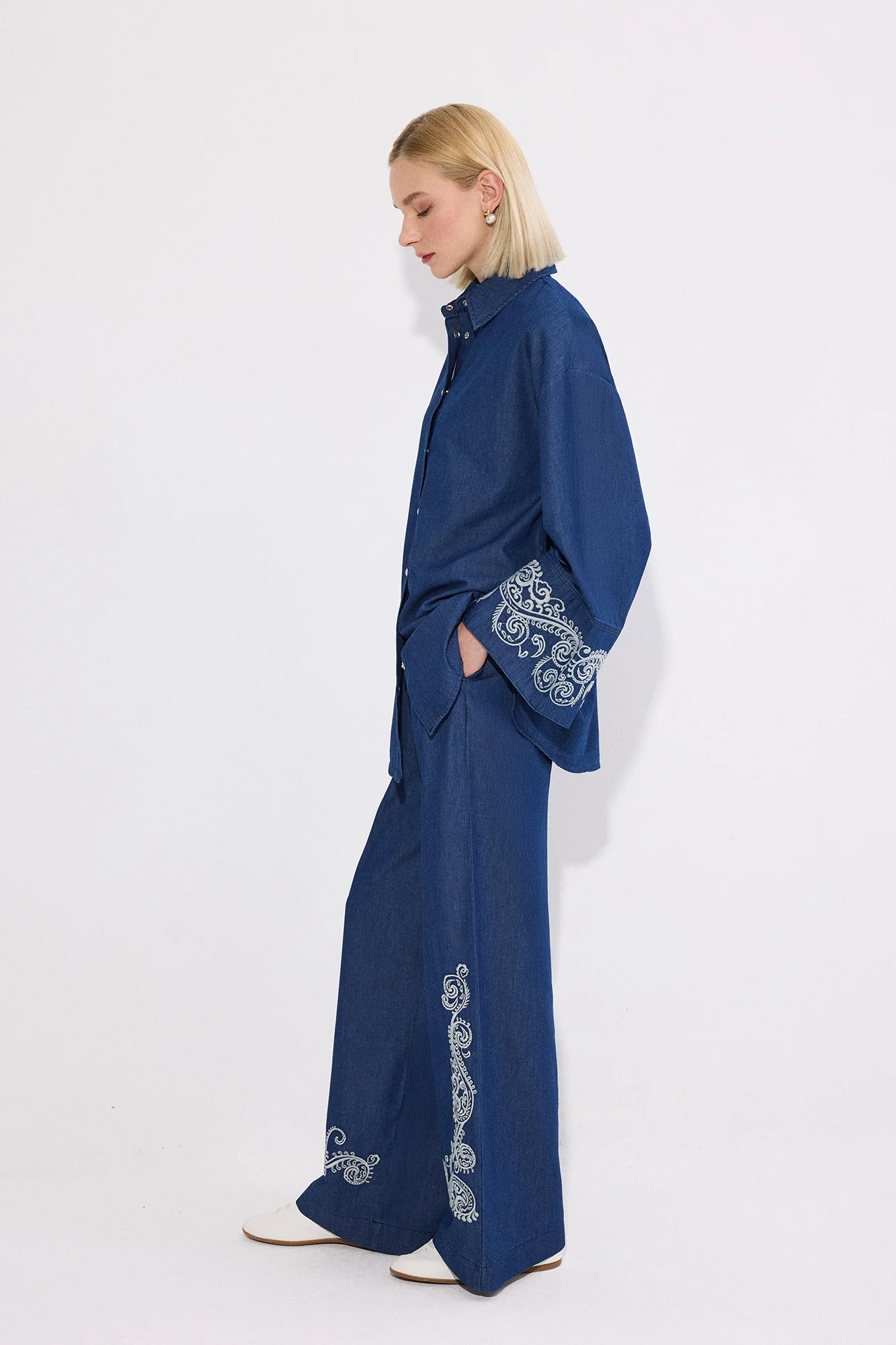 EMBROIDERY DETAILED JACKET - Image 5