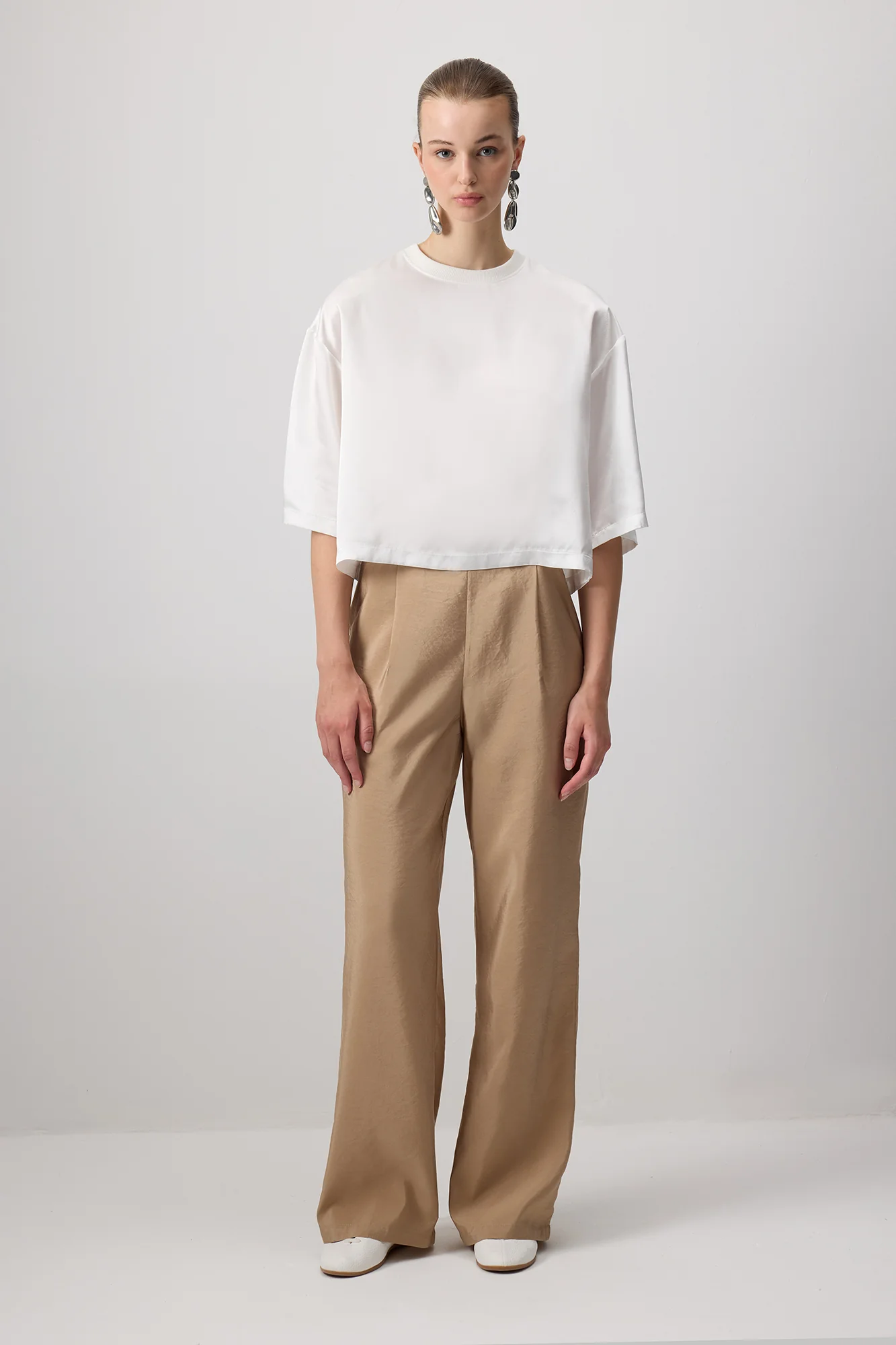 PLEATED FULL WAIST TROUSERS - Image 3