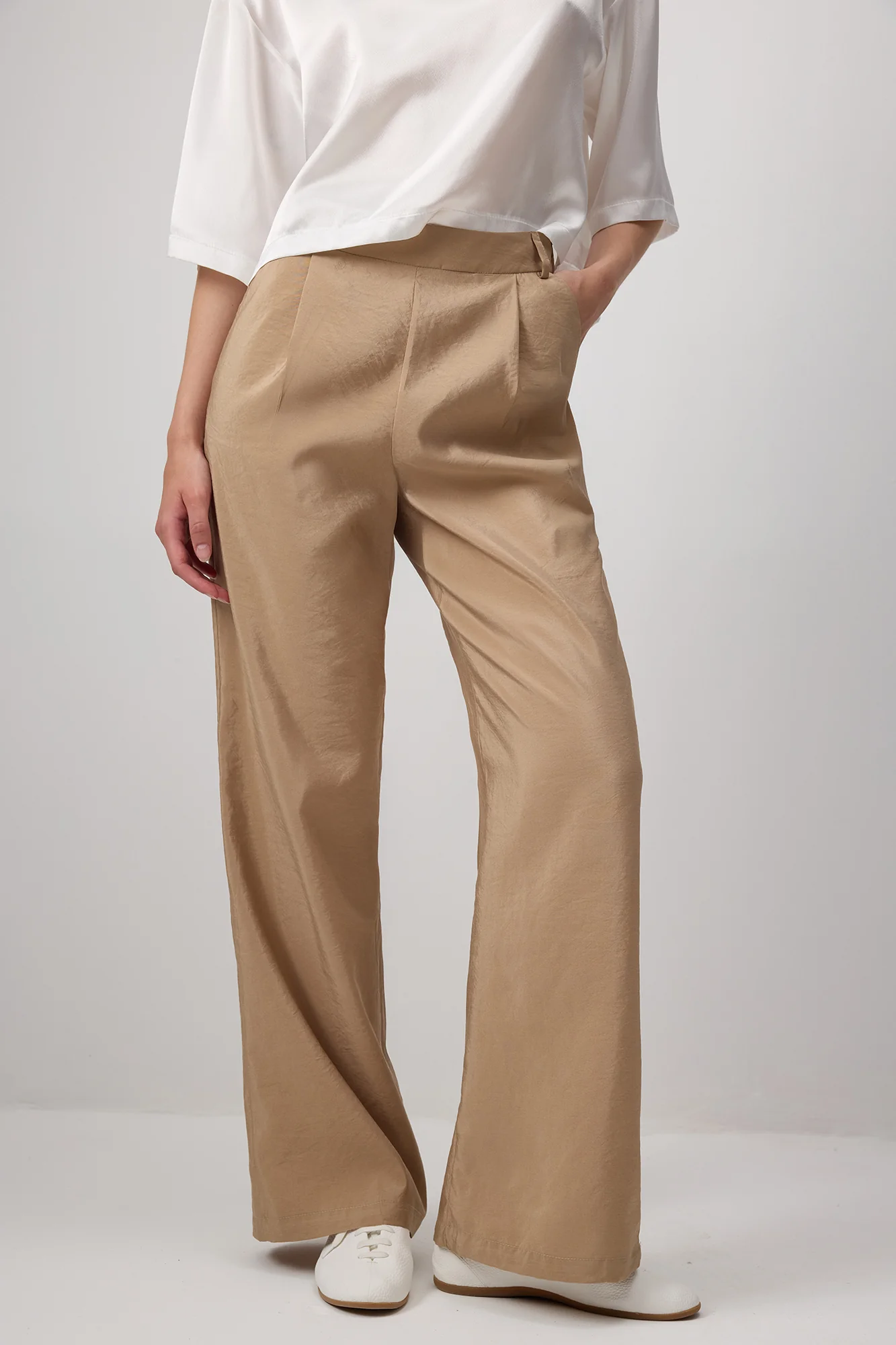 PLEATED FULL WAIST TROUSERS - Image 4