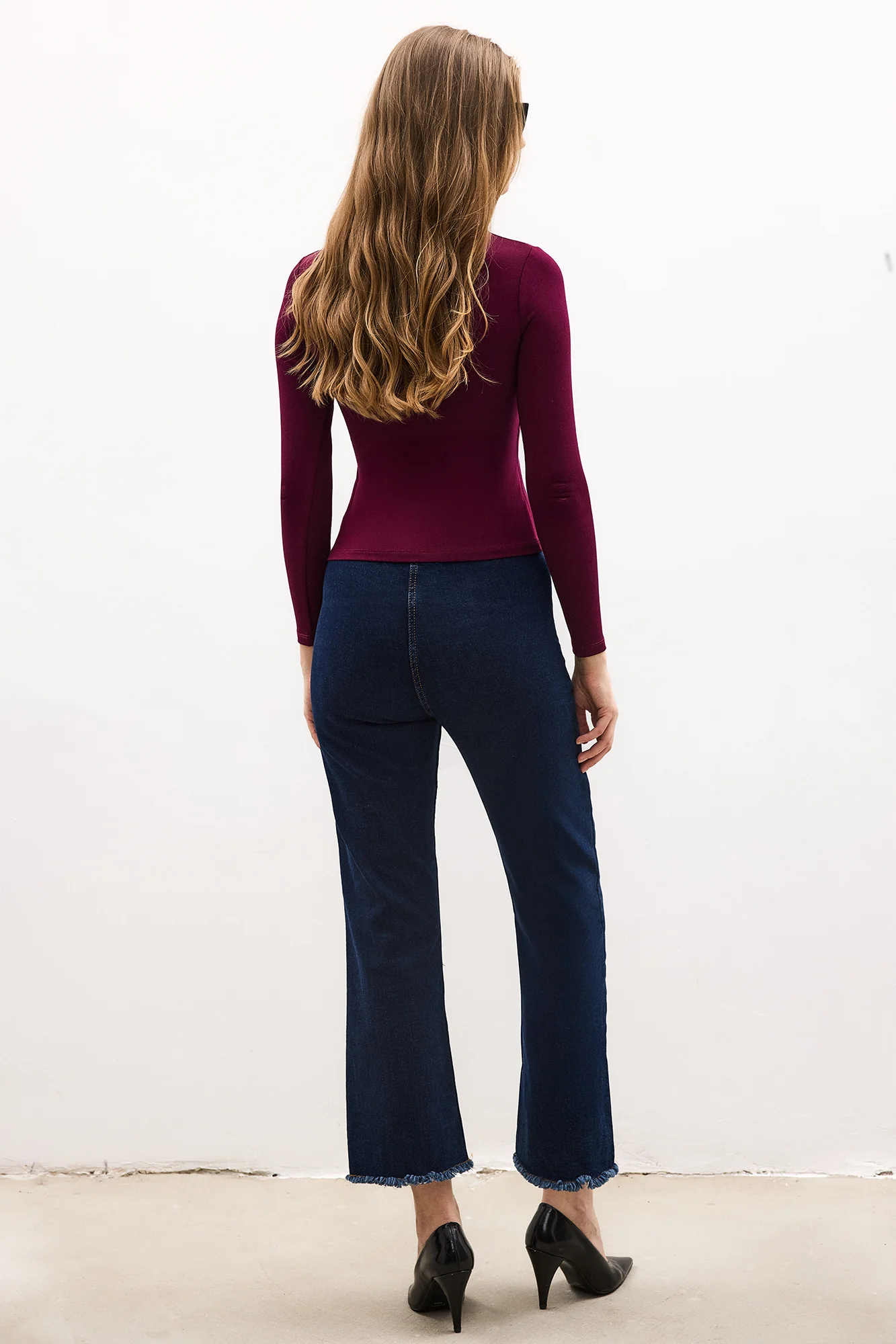 FRONT SNAP-BUTTON LONG-SLEEVED BODYSUIT - Image 6