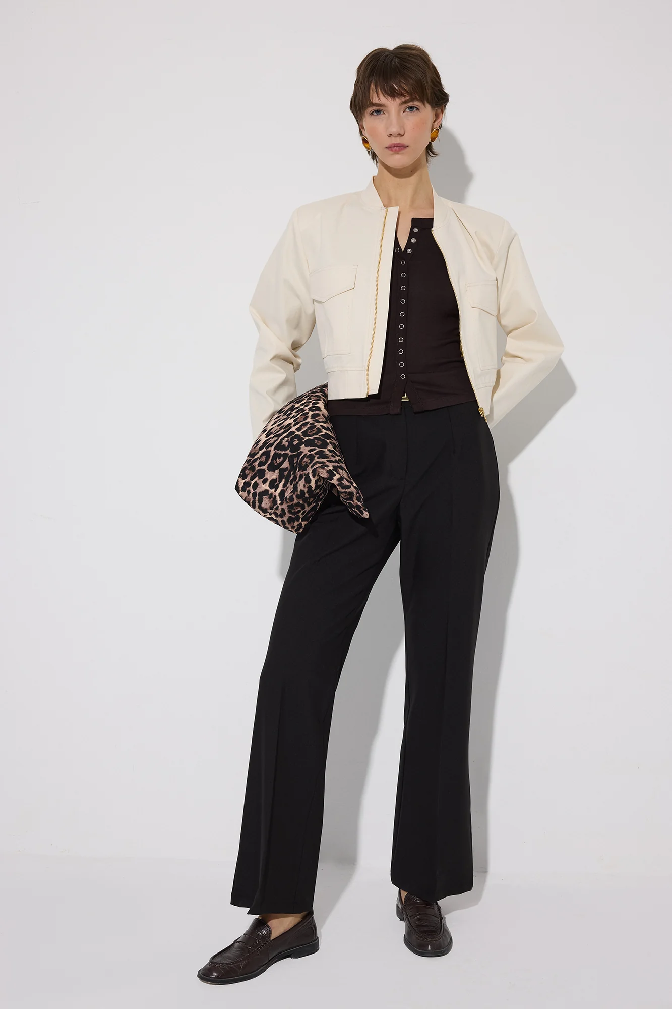 FRONT SNAP-BUTTON LONG-SLEEVED BODYSUIT - Image 3