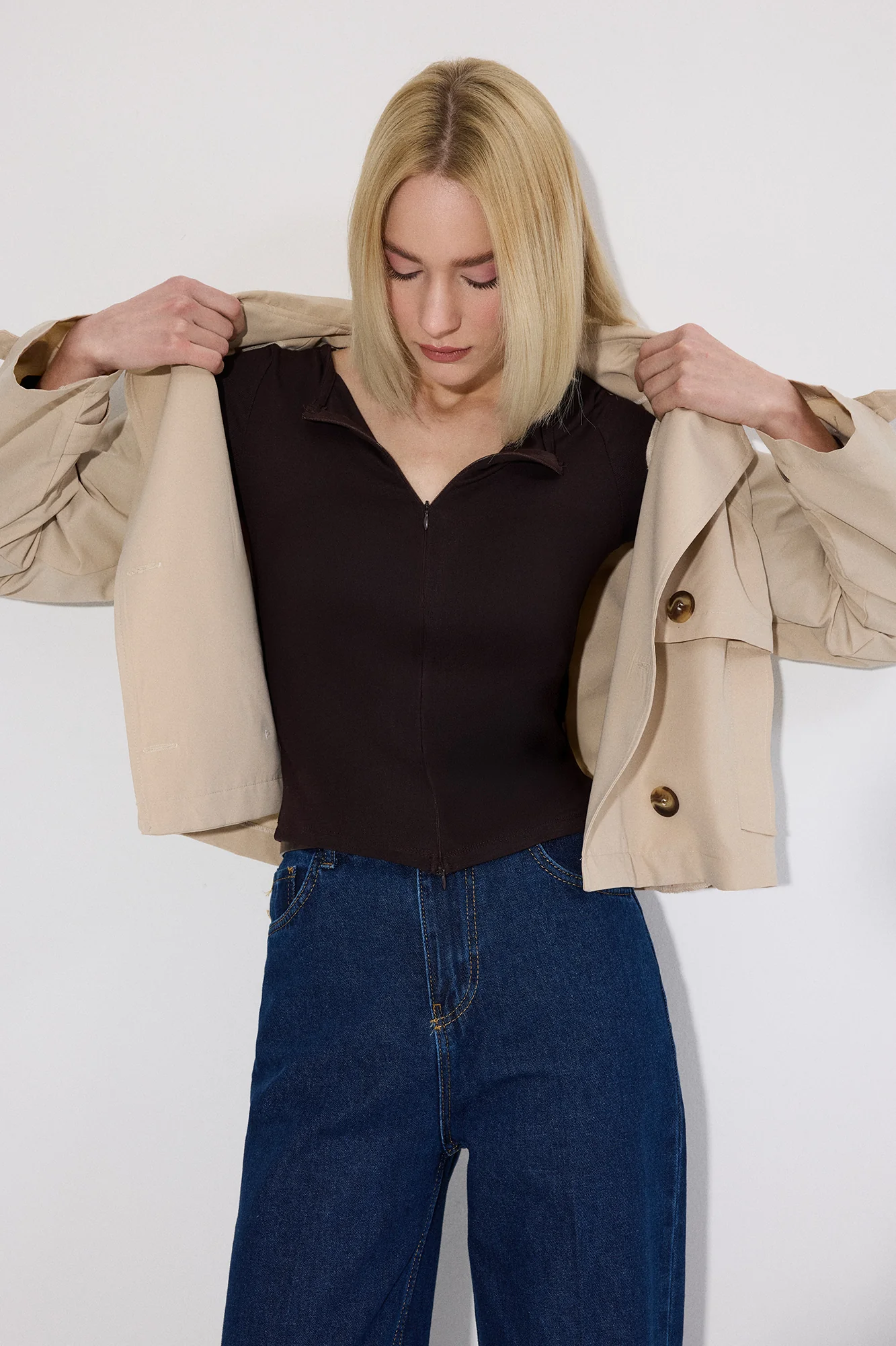 FRONT ZIPPER BODYSUIT - Image 2