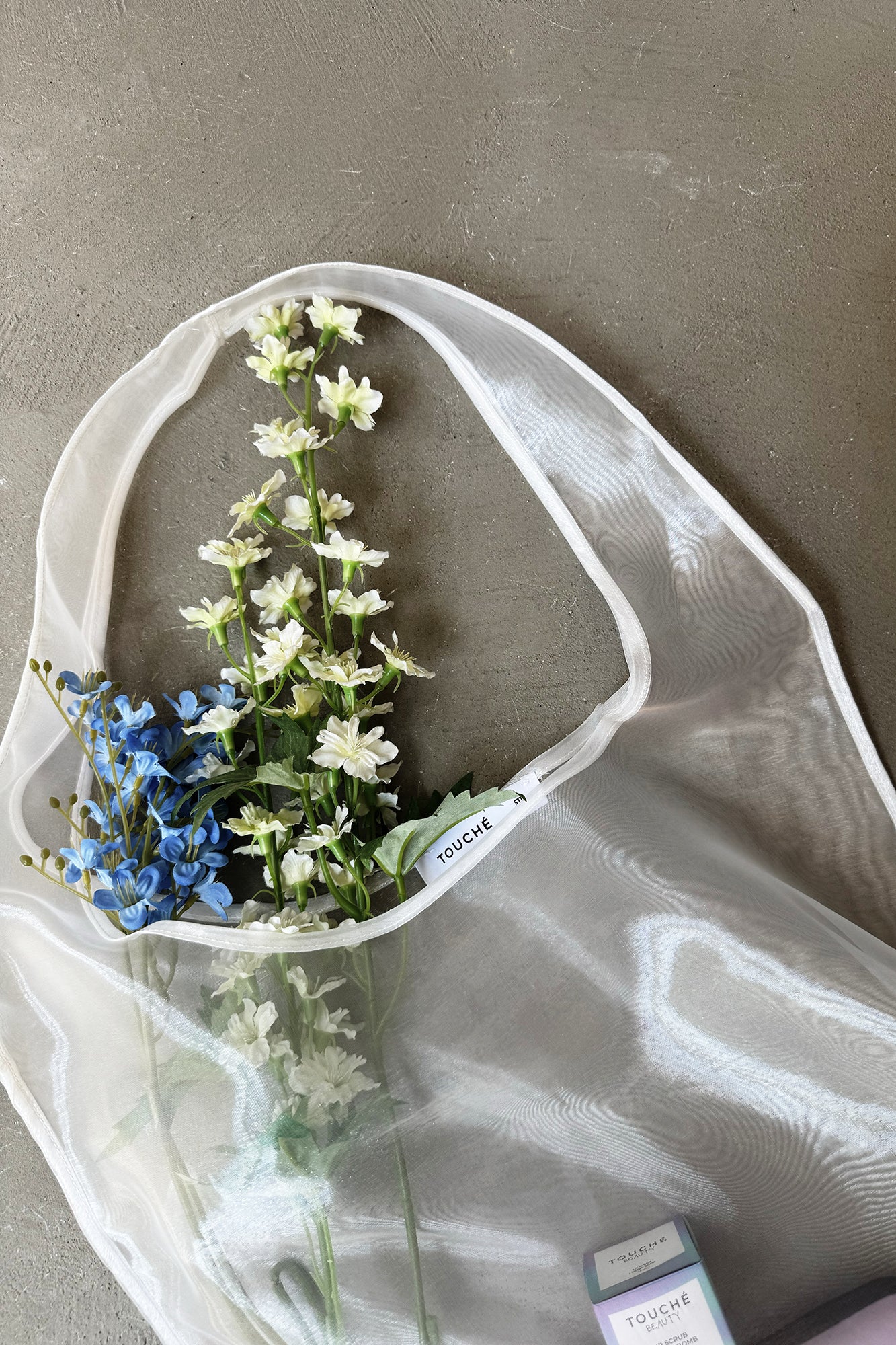 ORGANZA BAG WITH WIDE STRAP - Image 3