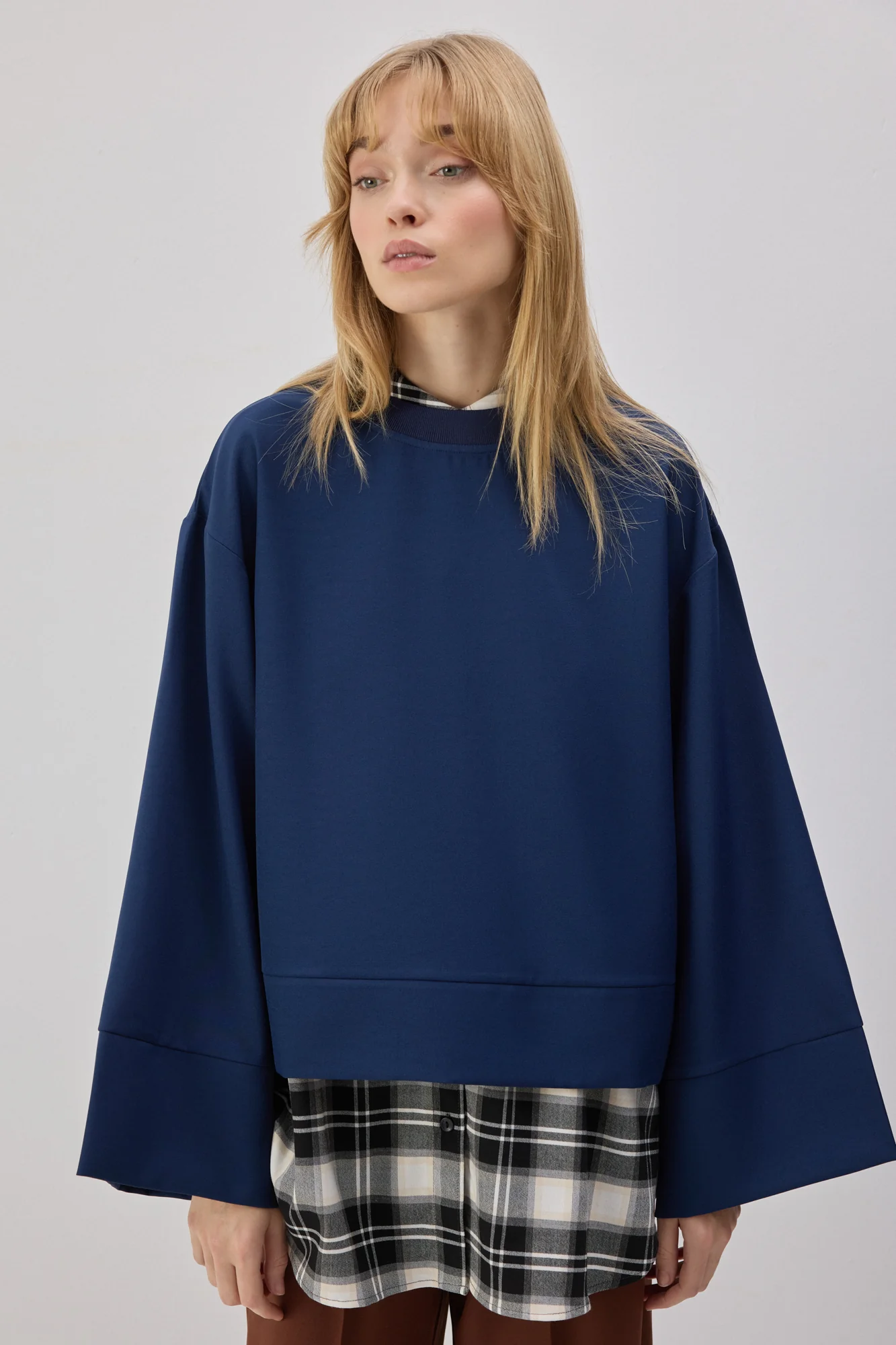 OVERSIZE BASIC BLOUSE - Image 2