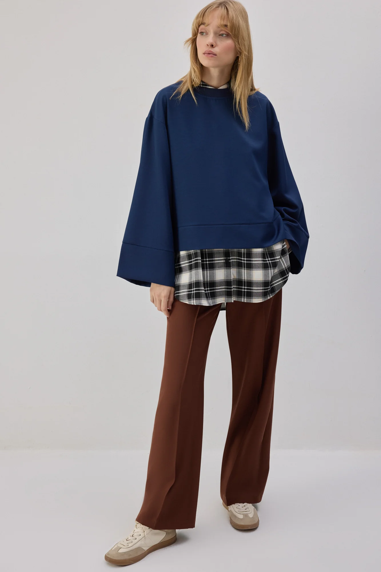 OVERSIZE BASIC BLOUSE - Image 3
