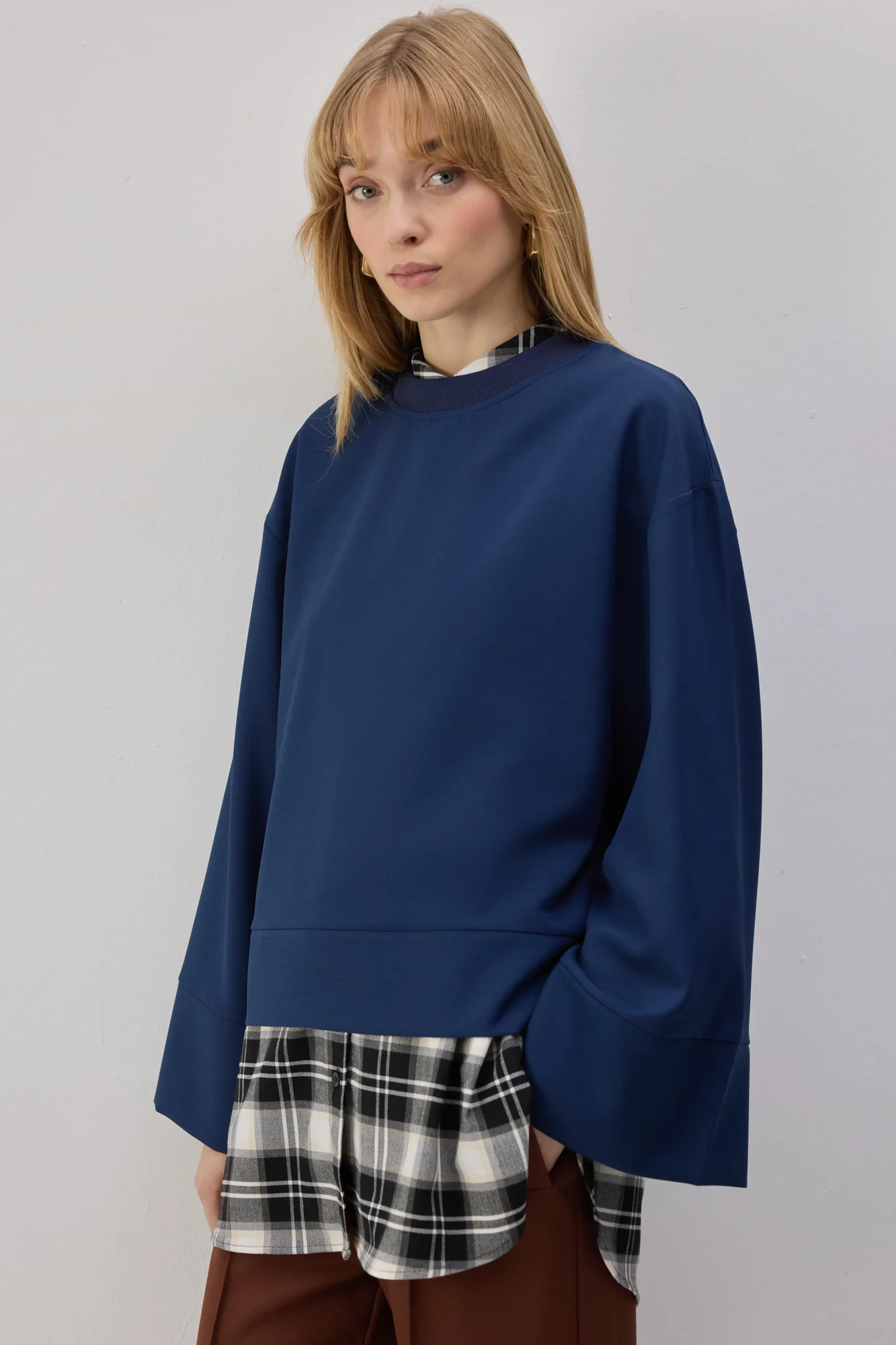 OVERSIZE BASIC BLOUSE - Image 4