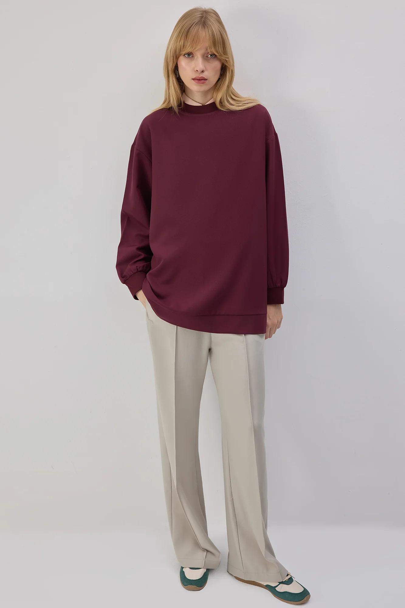 OVERSIZE BASIC TUNIC - Image 2