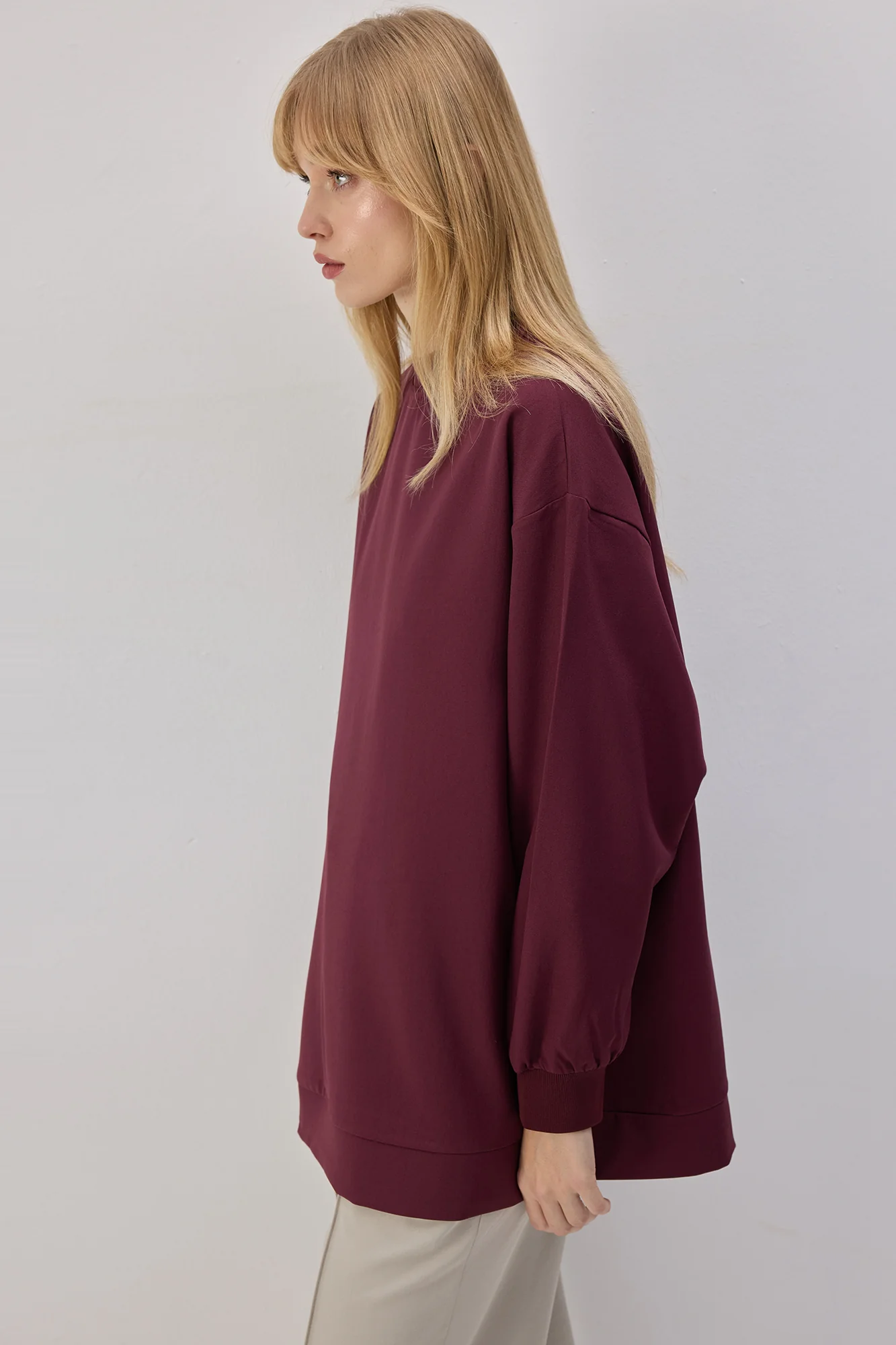 OVERSIZE BASIC TUNIC - Image 4