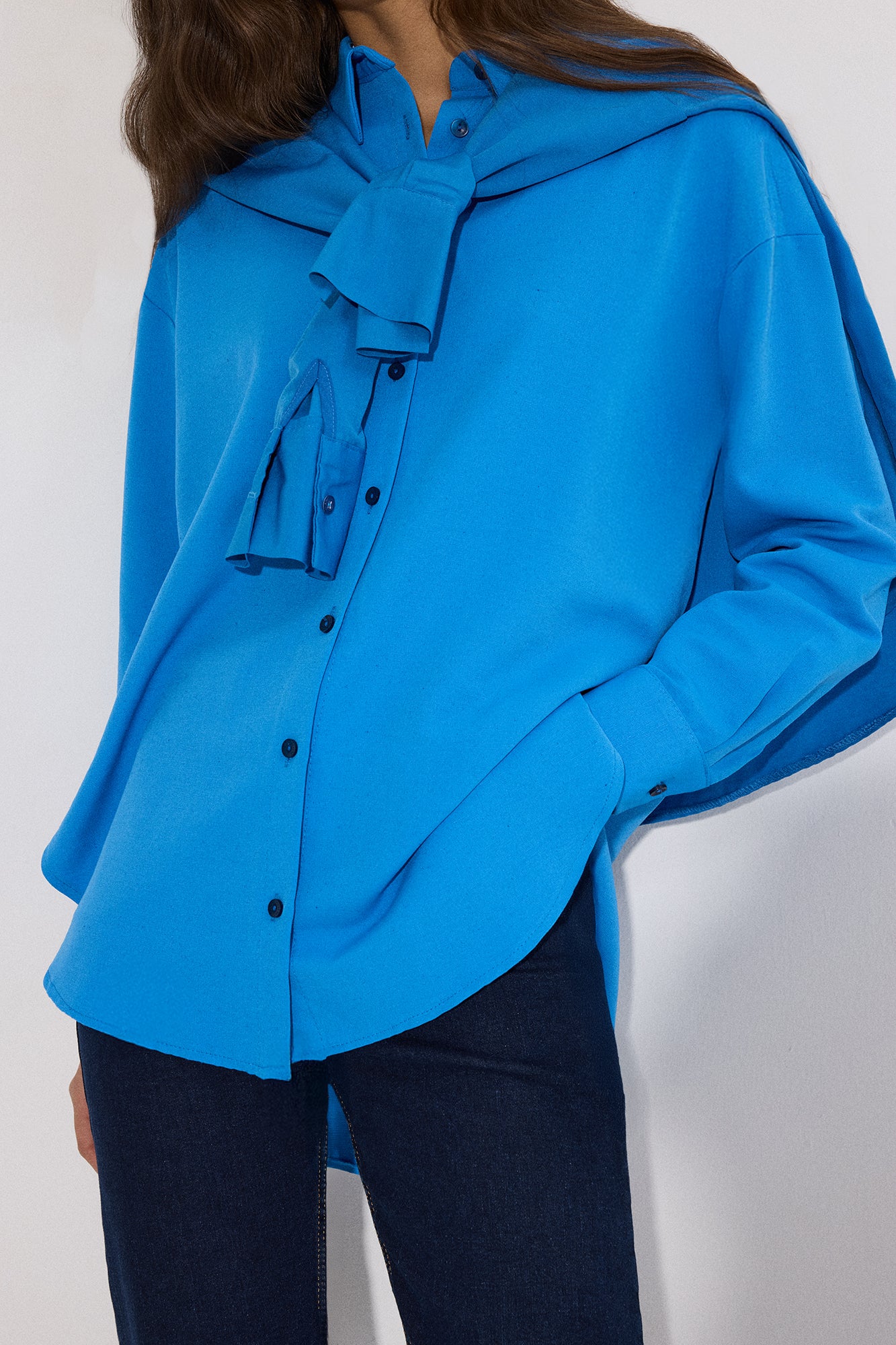 OVERSIZE LINEN SHIRT - Image 2