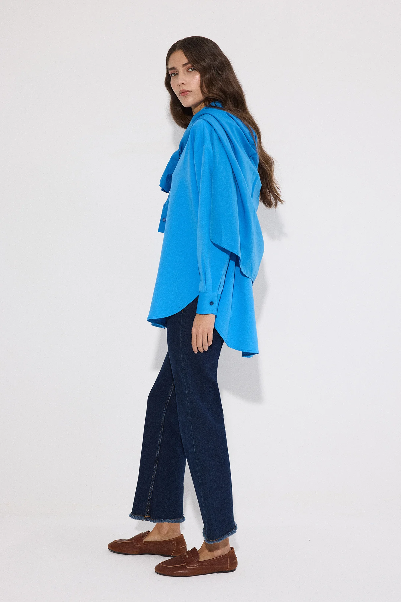 OVERSIZE LINEN SHIRT - Image 4