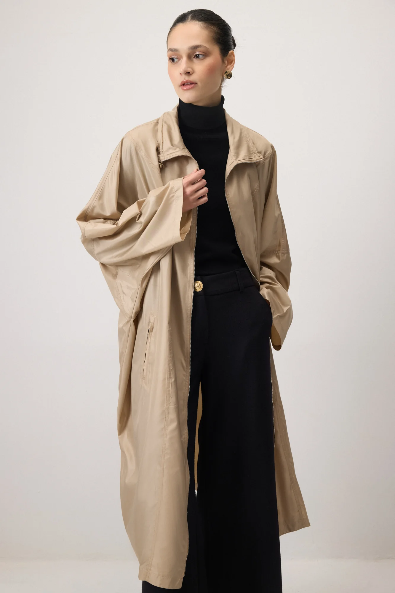 OVERSIZED MAXI RAINCOAT - Image 3