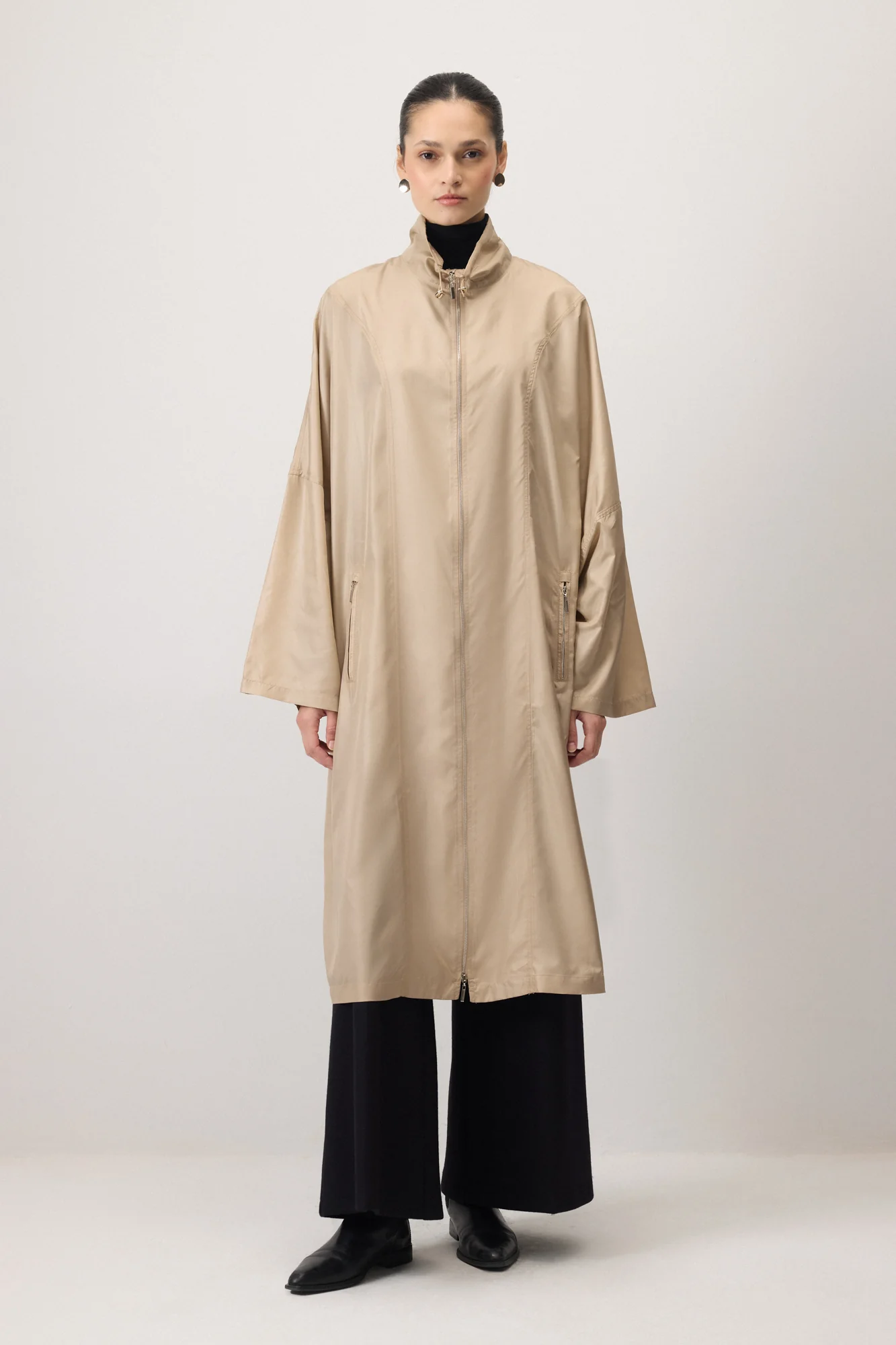 OVERSIZED MAXI RAINCOAT - Image 4