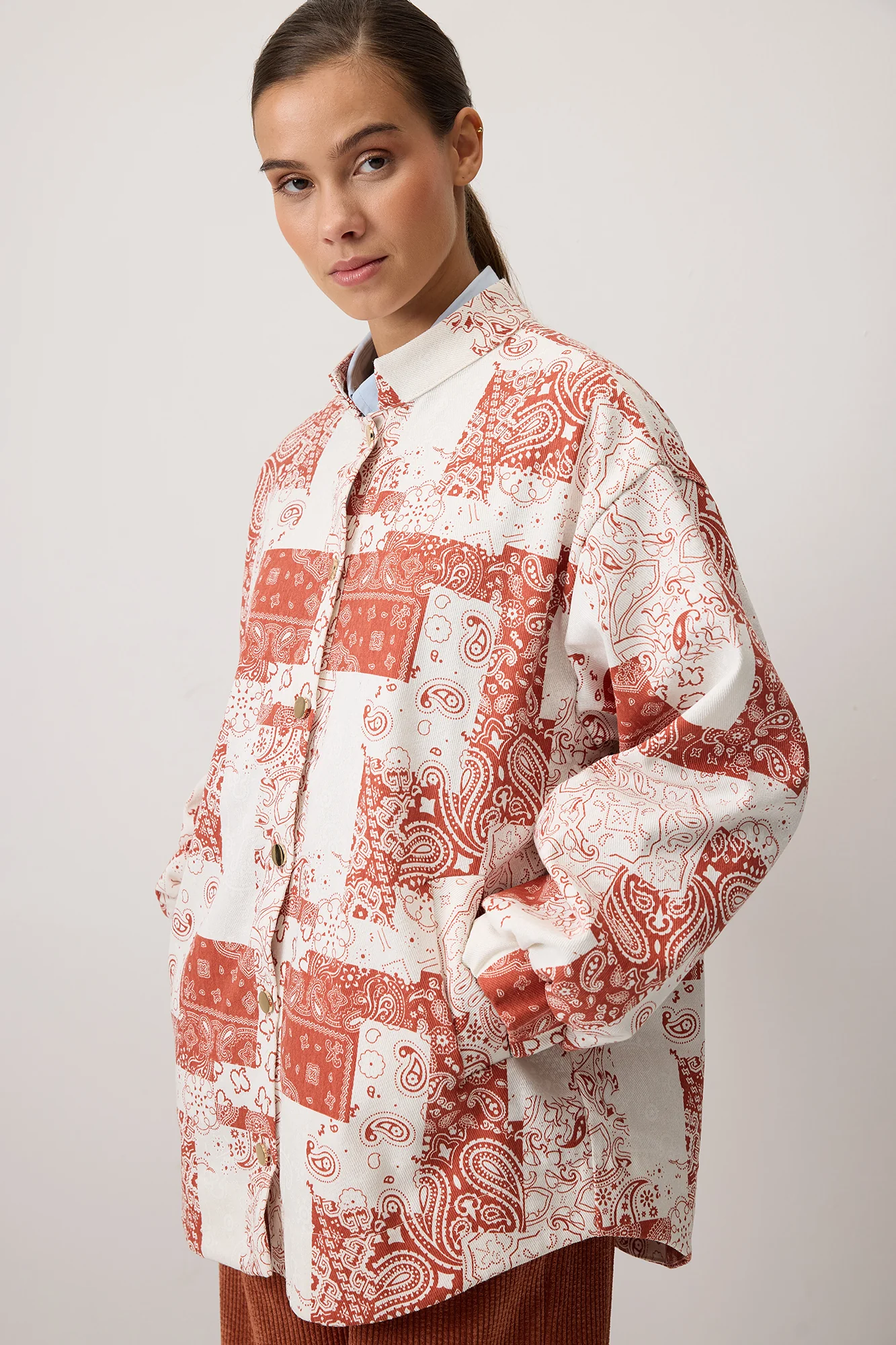 PAISLET DESING BOMBER JACKET - Image 3