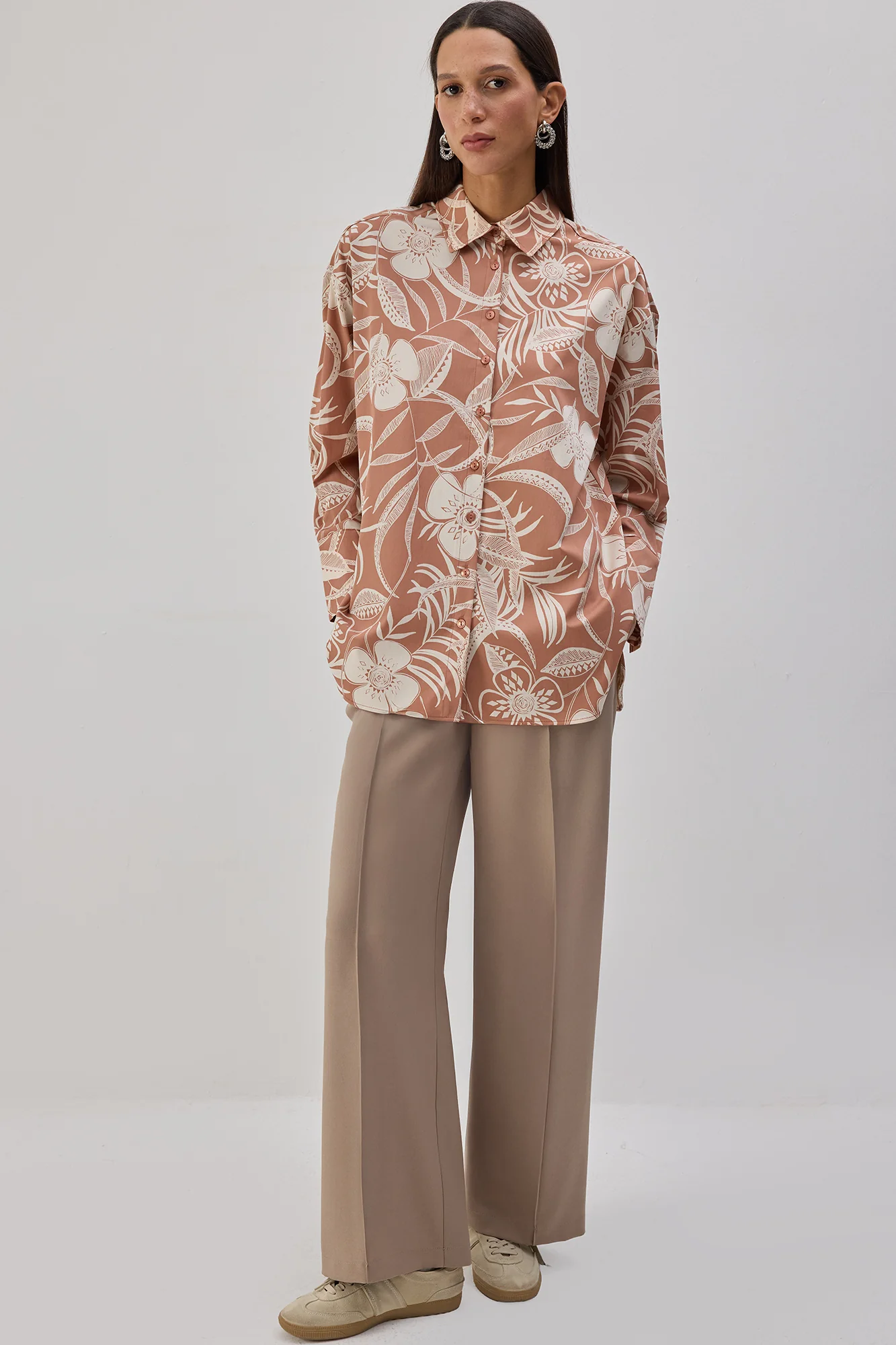 PATTERNED COTTON SHIRT - Image 2