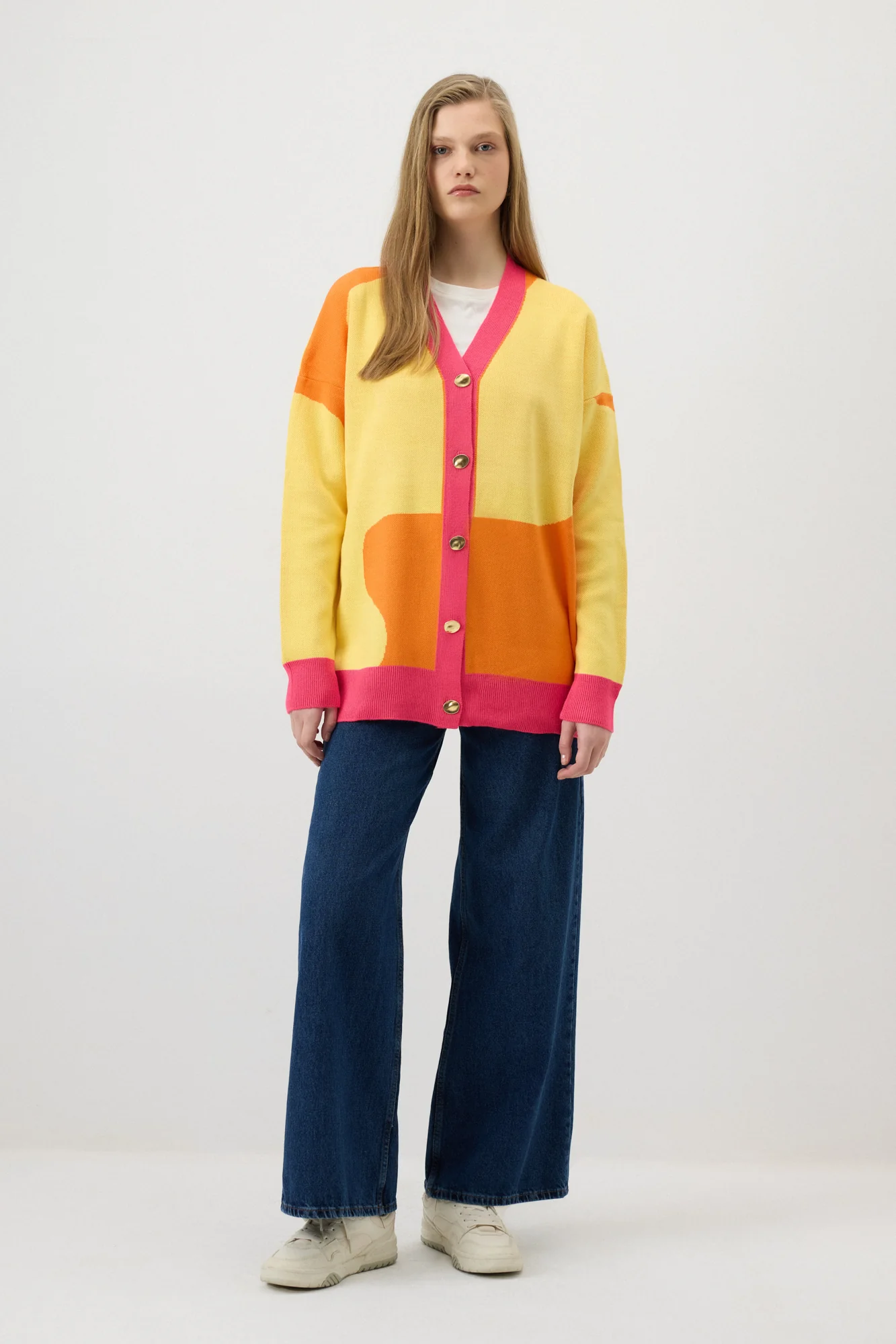 PATTERNED KNITTING CARDIGAN - Image 4