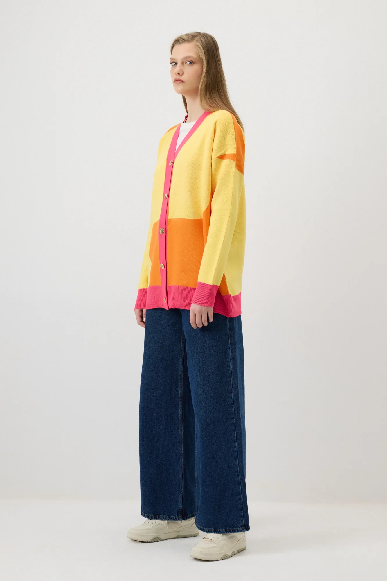 PATTERNED KNITTING CARDIGAN - Image 5