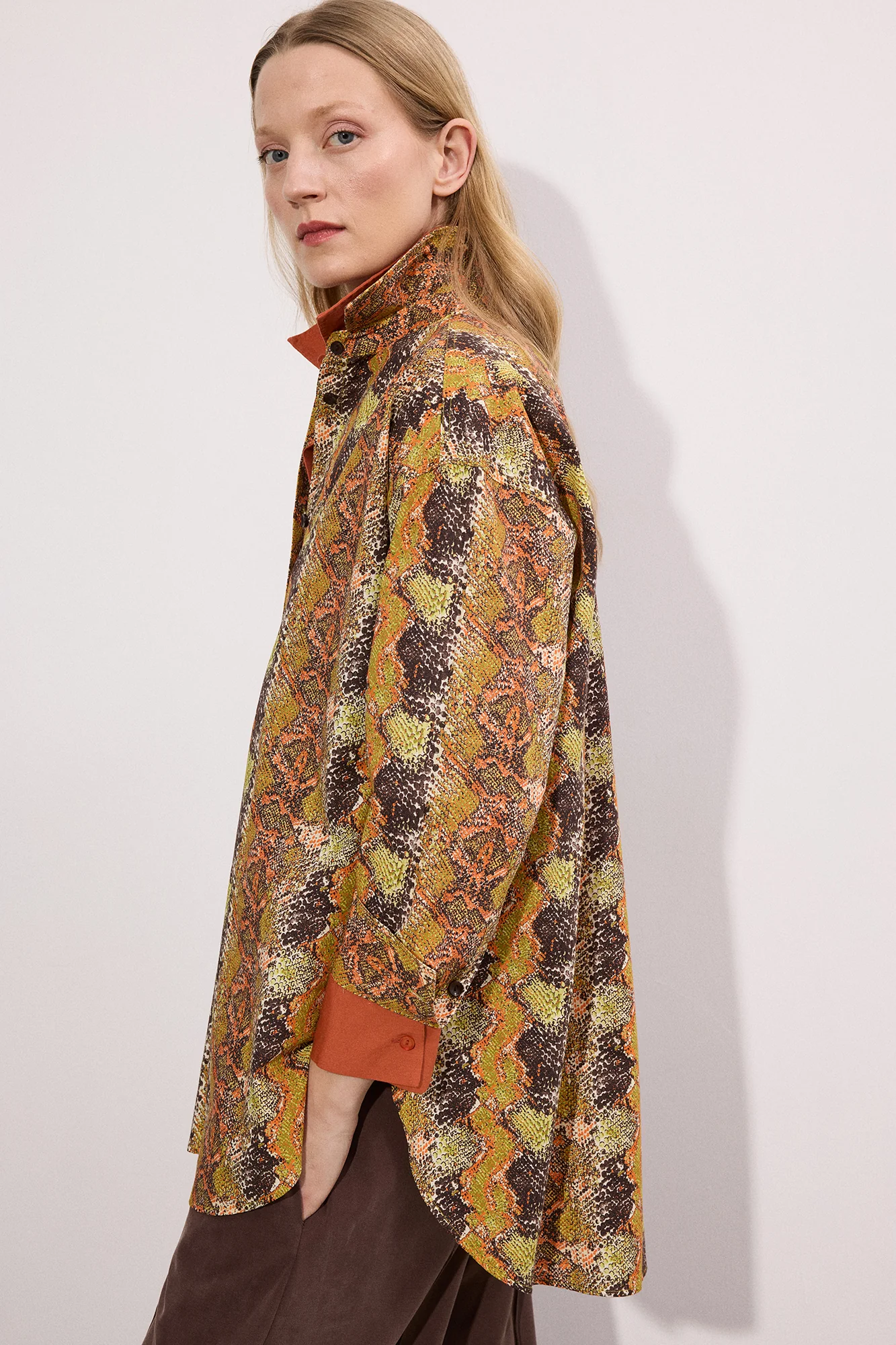 PATTERNED POPLIN SHIRT - Image 4