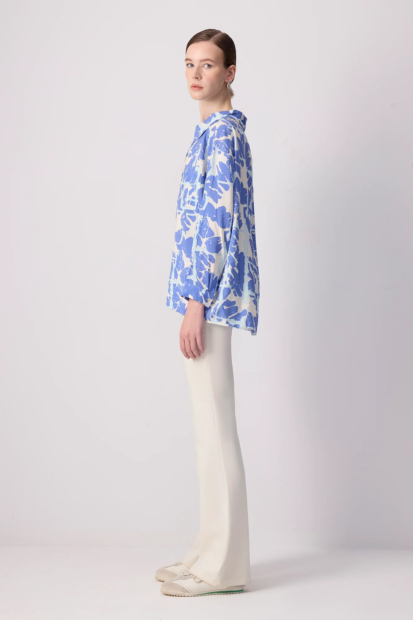 PATTERNED VISCON SHIRT - Image 3
