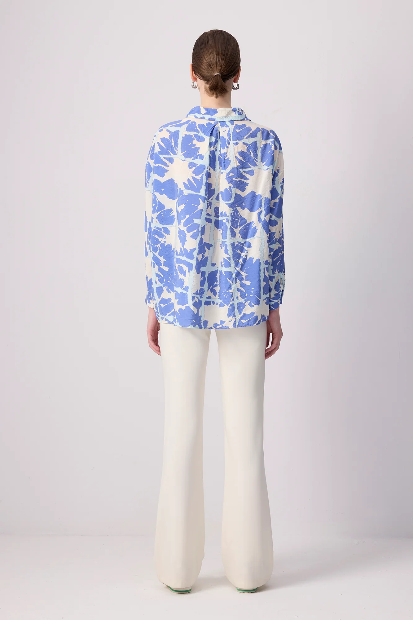PATTERNED VISCON SHIRT - Image 4