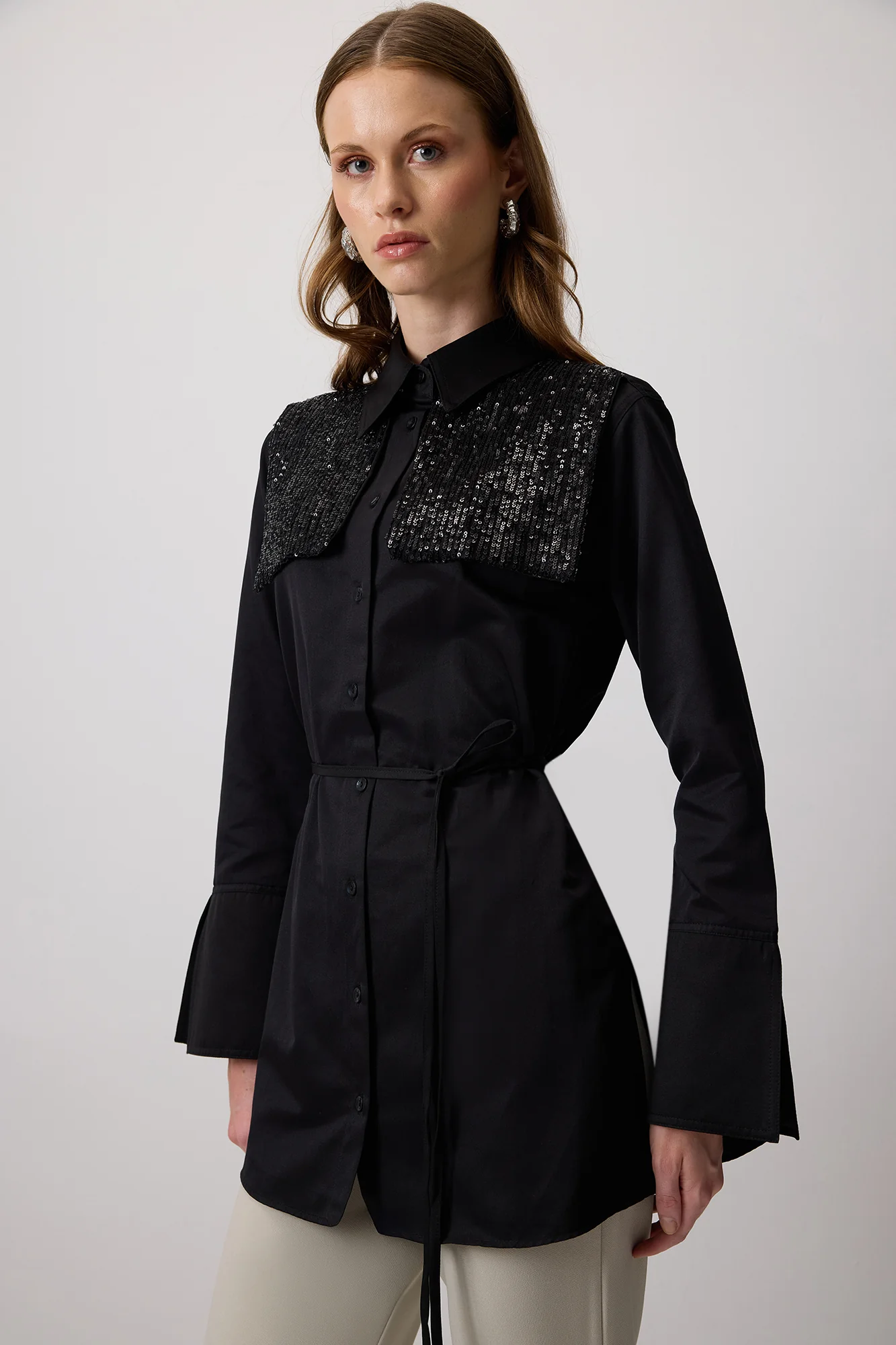 SEQUINED SHIRT - Image 2