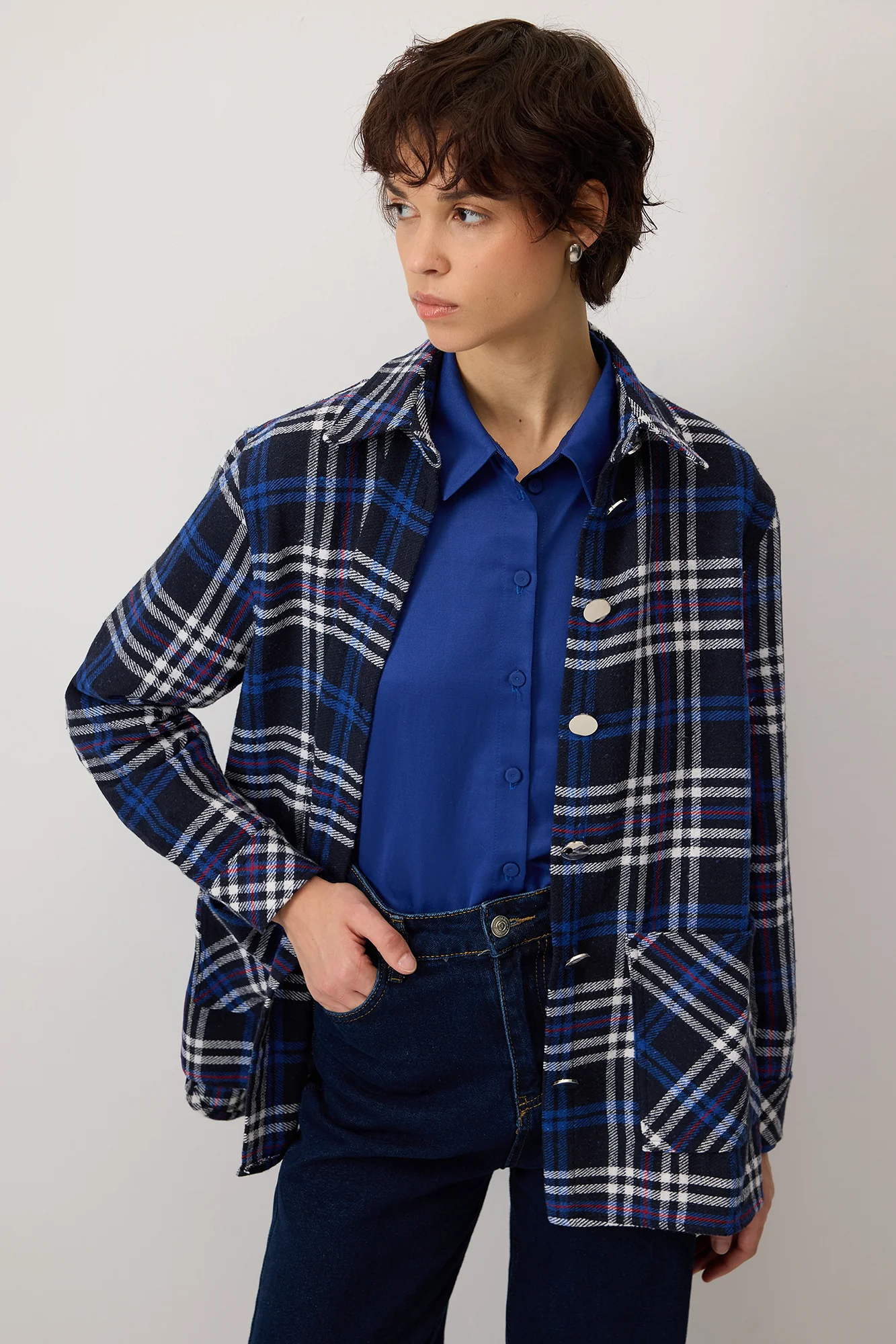 PLAID POCKET SHIRT - Image 4