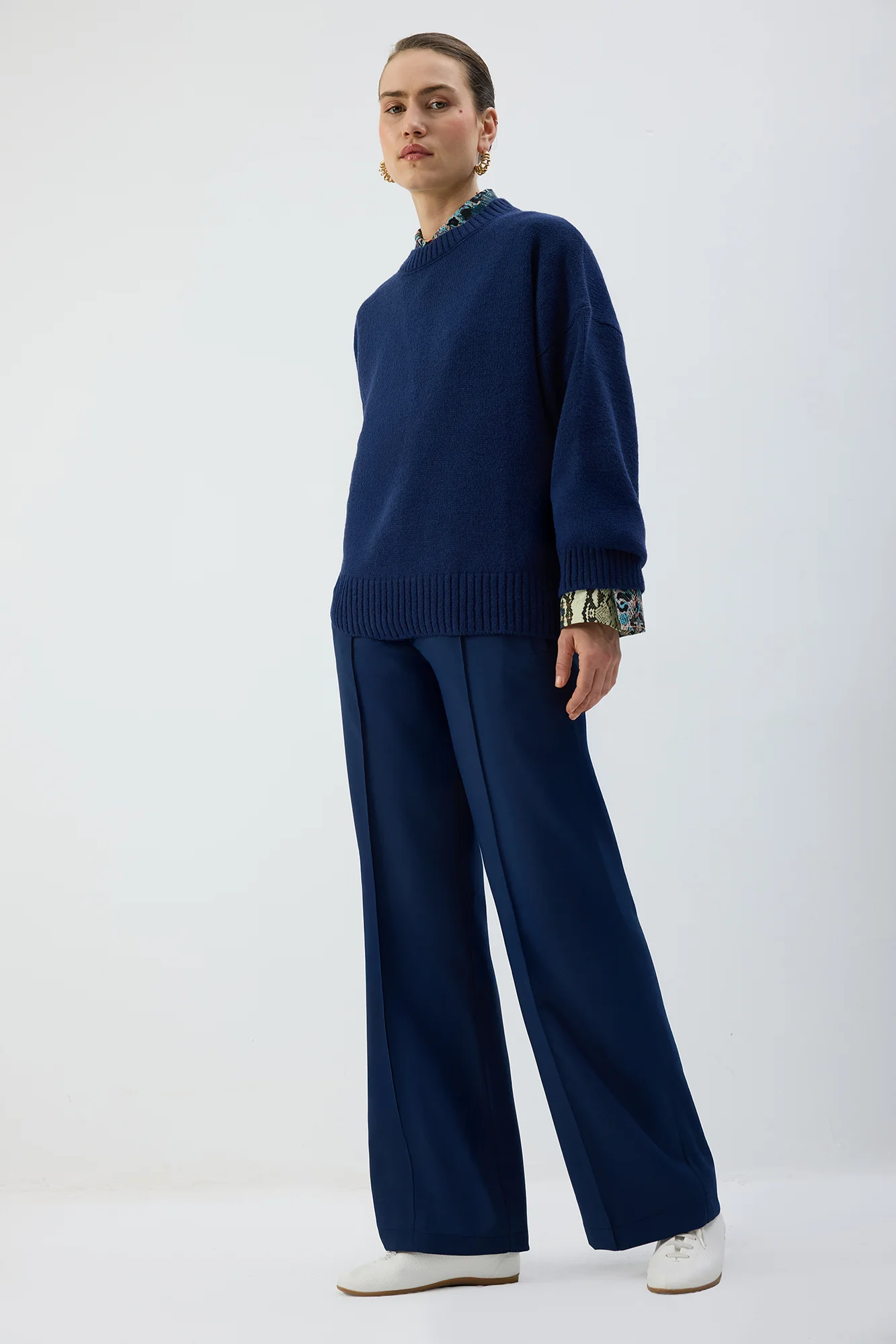 PLEATED PANTS WITH ELASTIC WAIST - Image 5