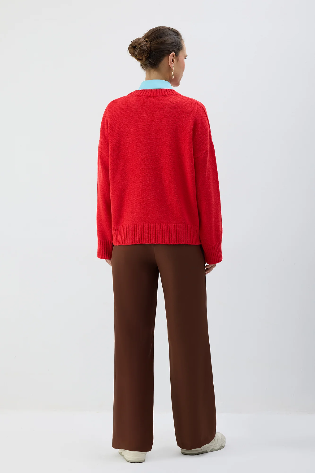 PLEATED PANTS WITH ELASTIC WAIST - Image 7