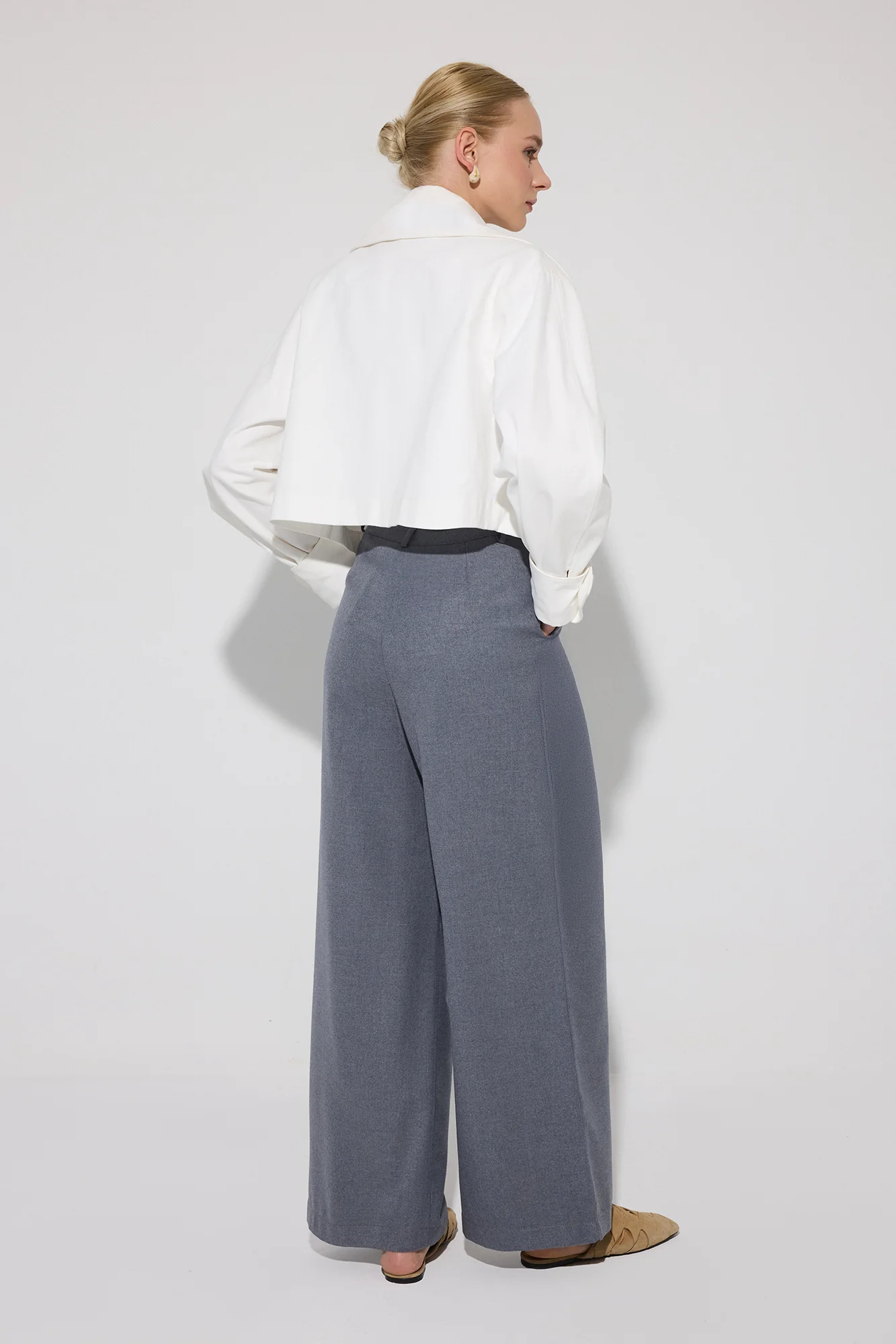 PLEATED POCKET PANTS - Image 5