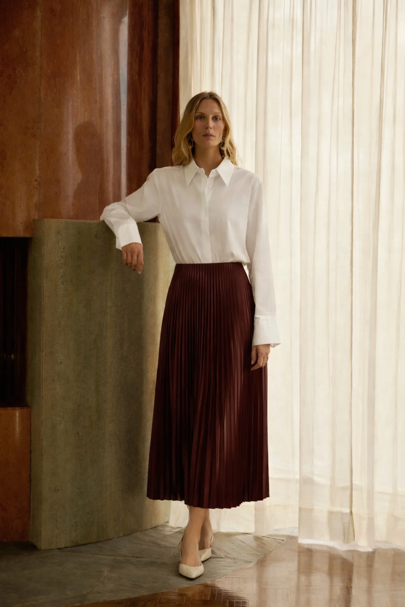 PLEATED SKIRT - Image 9
