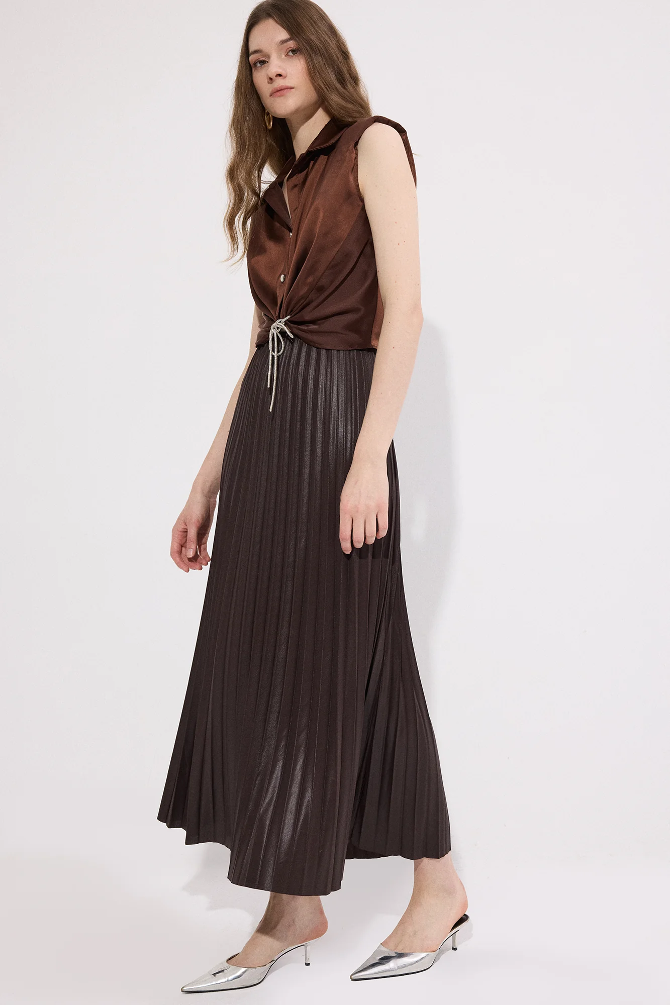 PLEATED SKIRT - Image 3