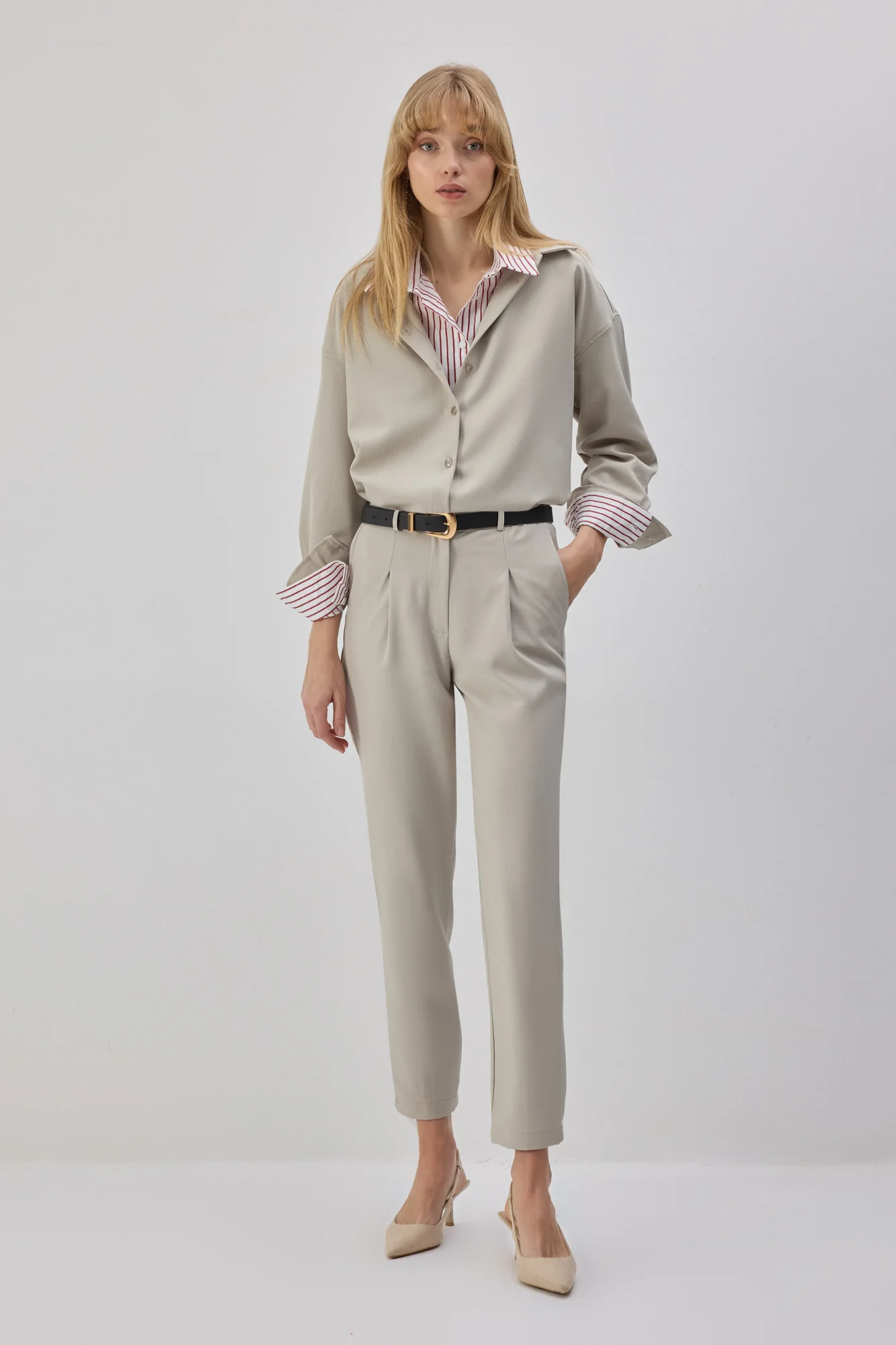 PLEATED TROUSERS - Image 2