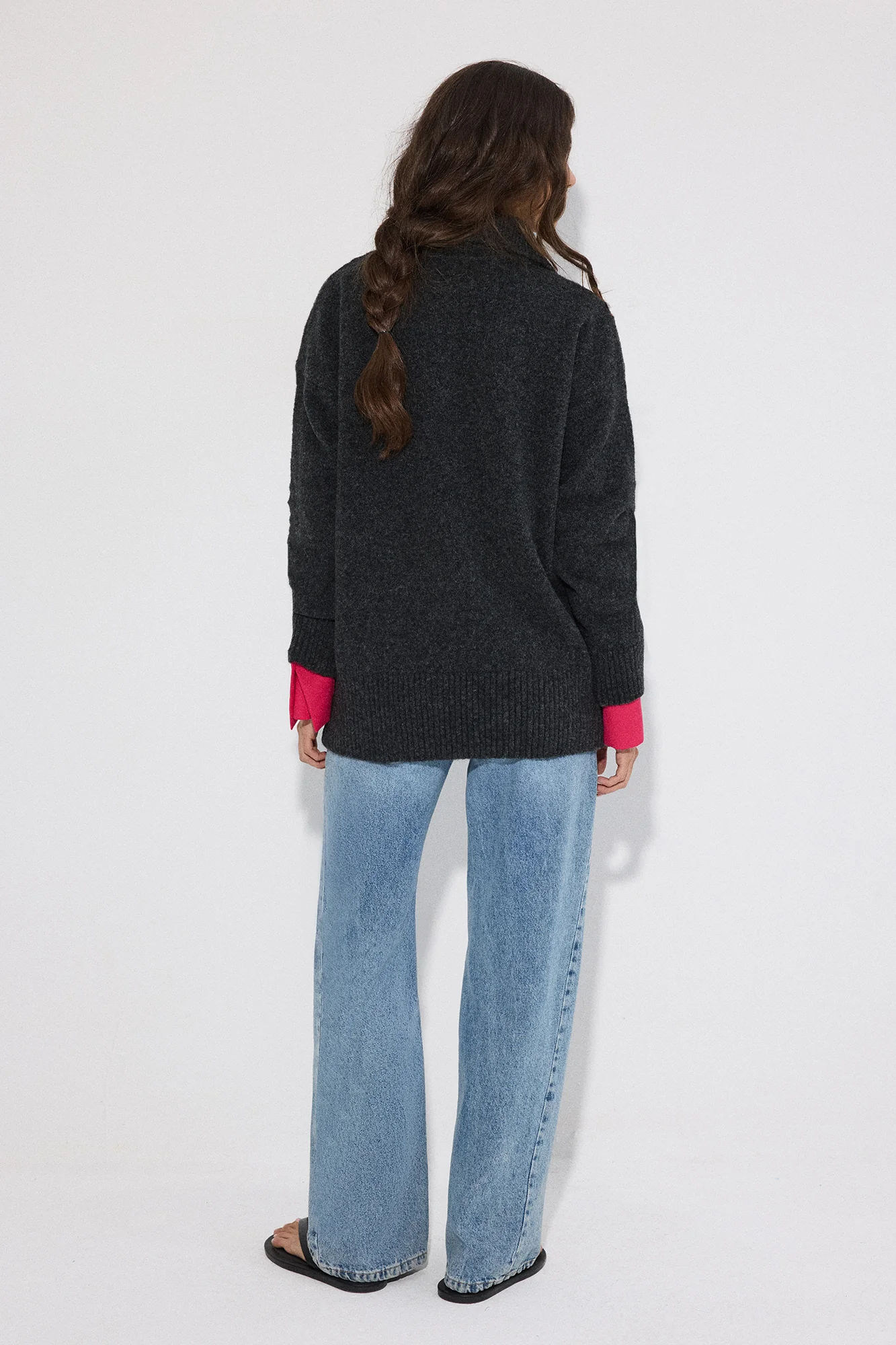 POLO COLLAR KNIT SWEATER - Image 5