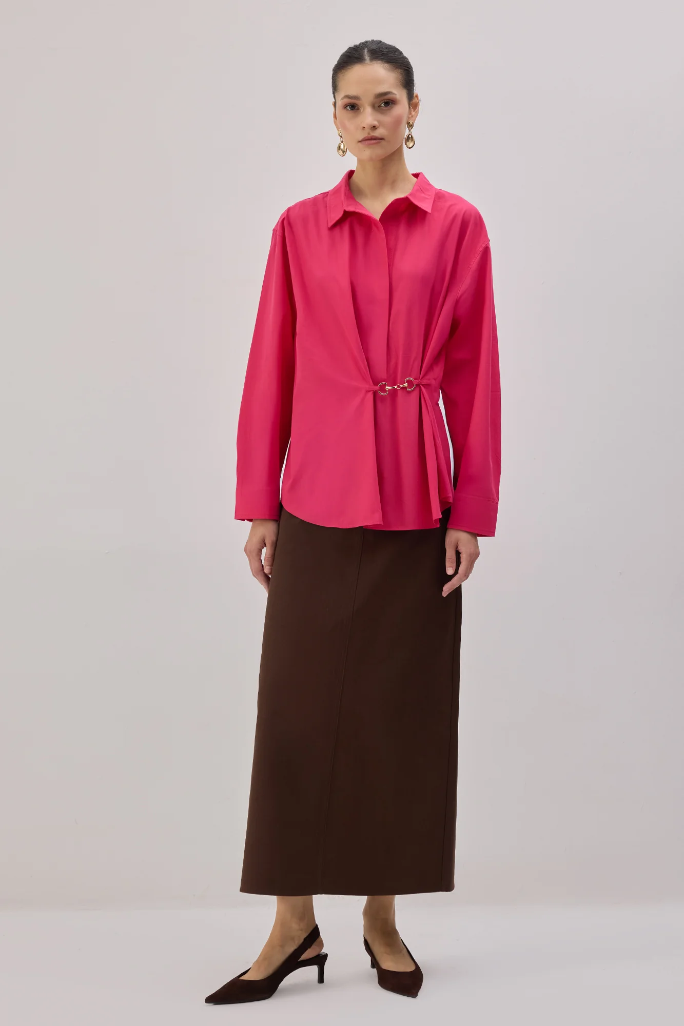 POPLIN SHIRT WITH METAL ACCESSORIES - Image 5
