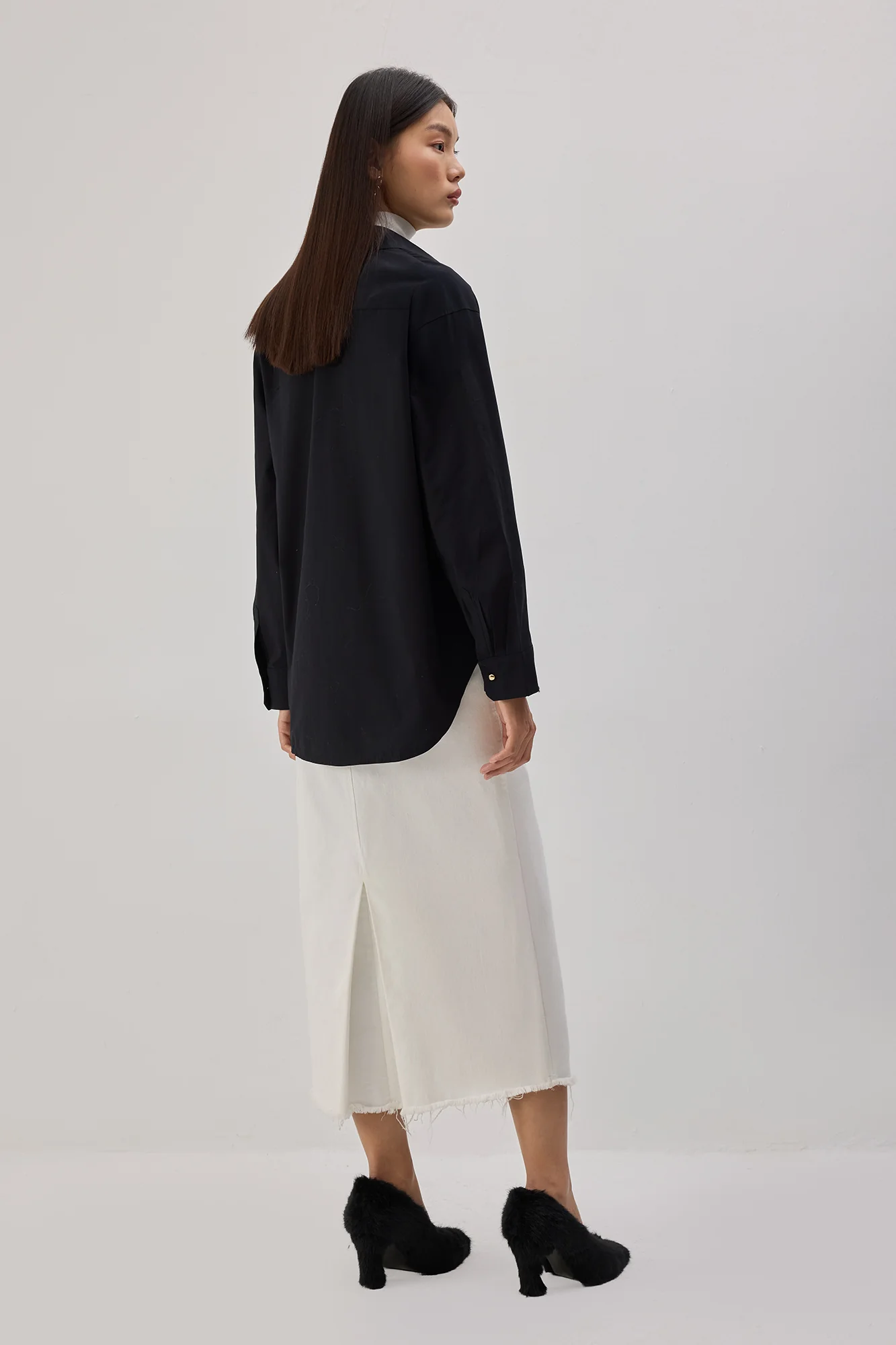 POPLIN SHIRT WITH METAL ACCESSORIES - Image 5
