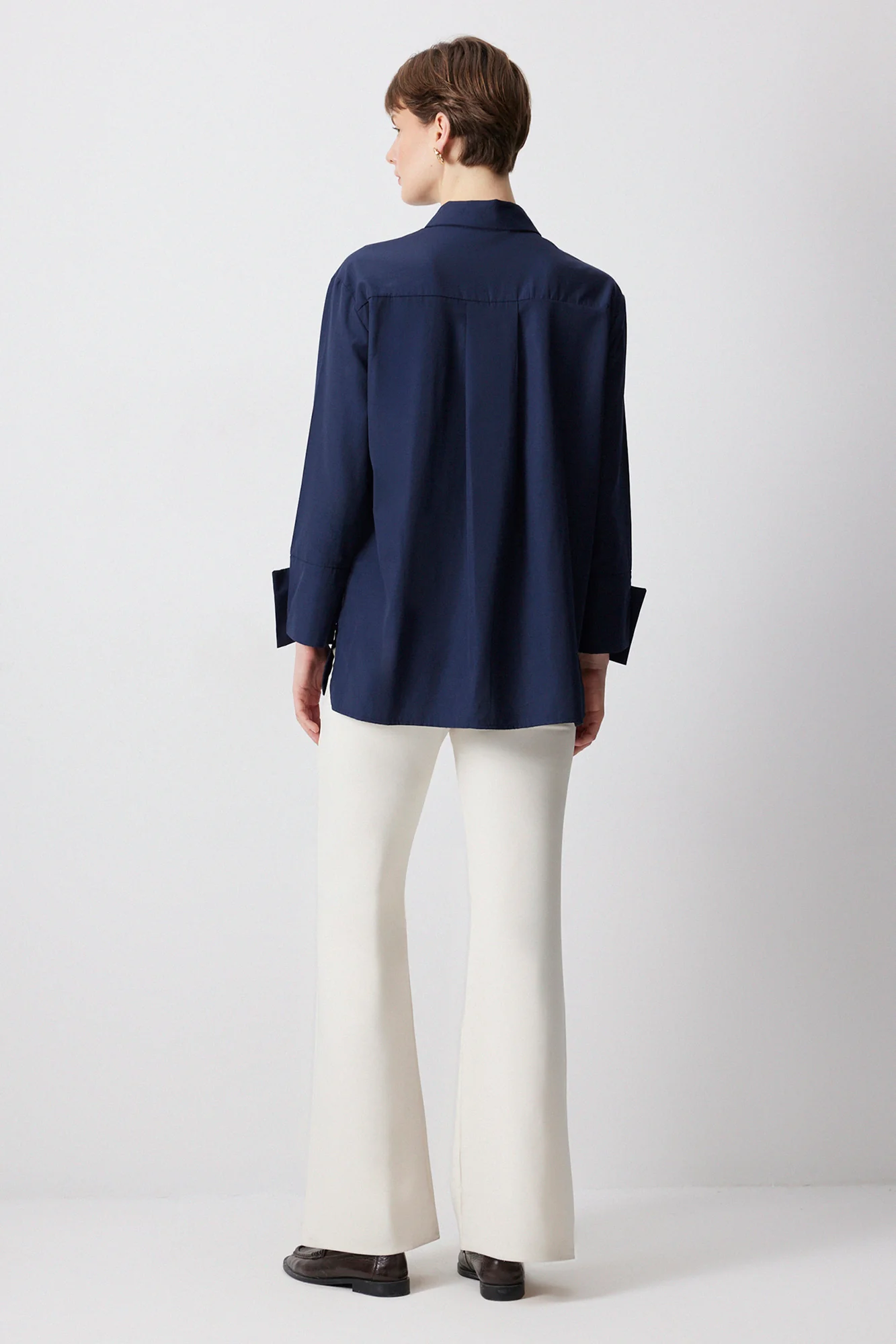 POPLIN SHIRT WITH WIDE CUFF - Image 7