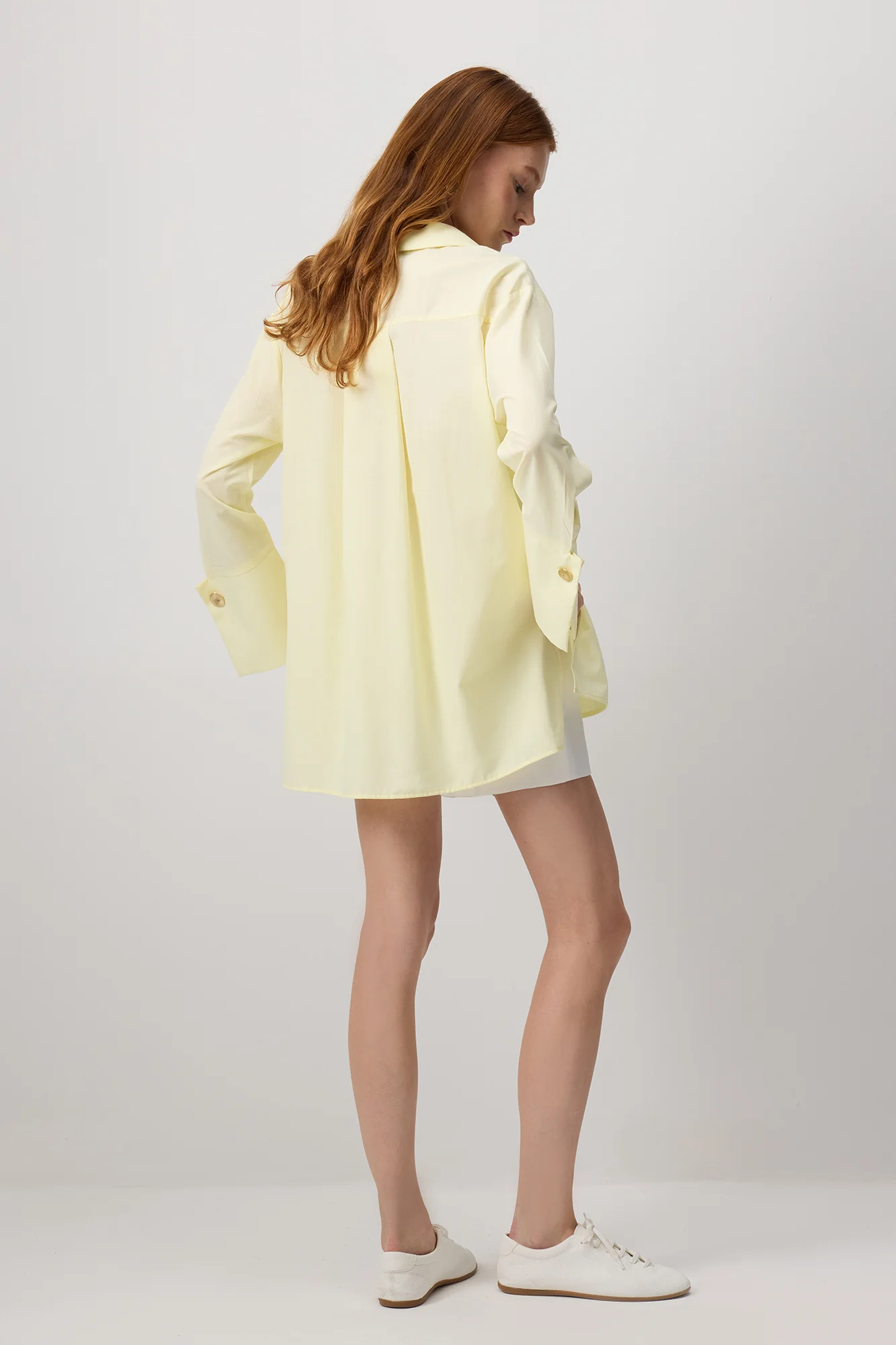 POPLIN SHIRT WITH WIDE CUFF - Image 6
