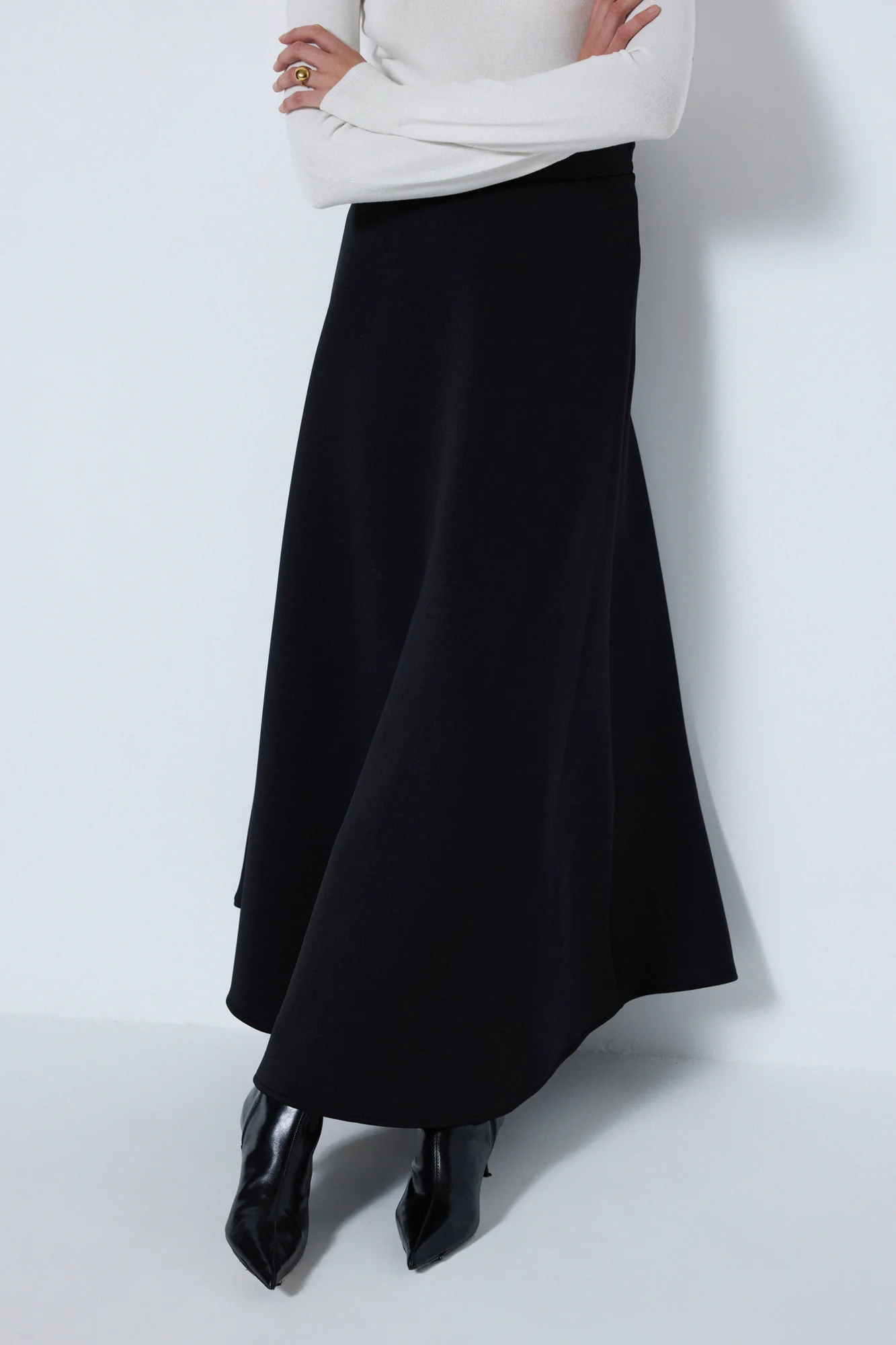 PUFF SCUBA A-LINE  SKIRT - Image 3