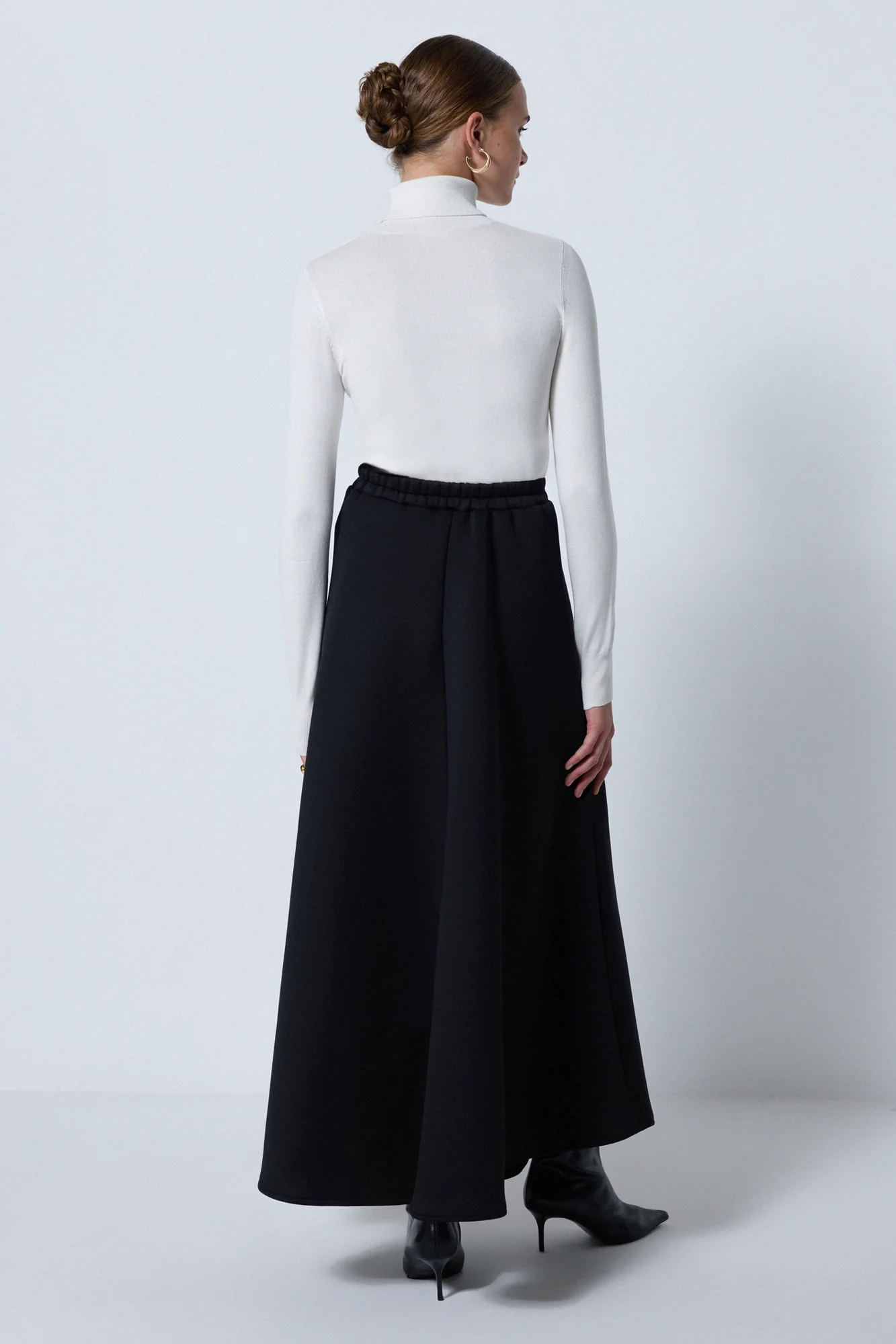 PUFF SCUBA A-LINE  SKIRT - Image 4