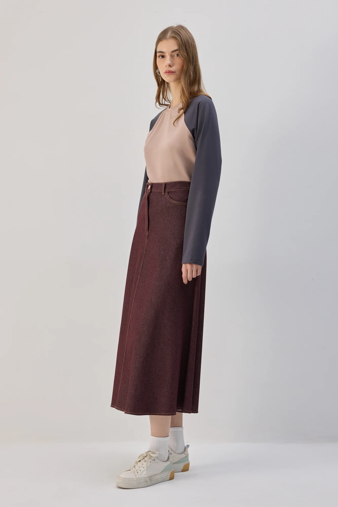 RAGLAN SLEEVE SHORT SWEATSHIRT - Image 4