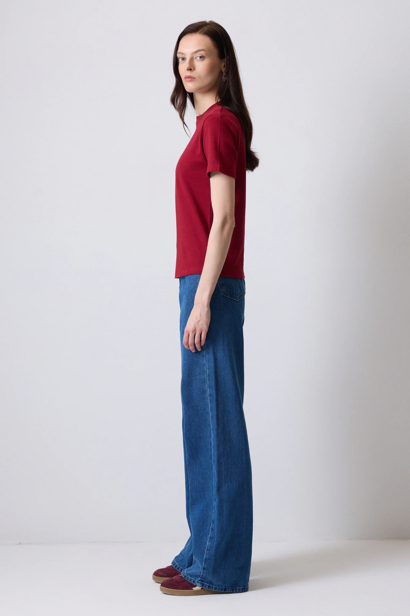 100% COTTON SHORT SLEEVE REGULAR FIT T-SHIRT - Image 3