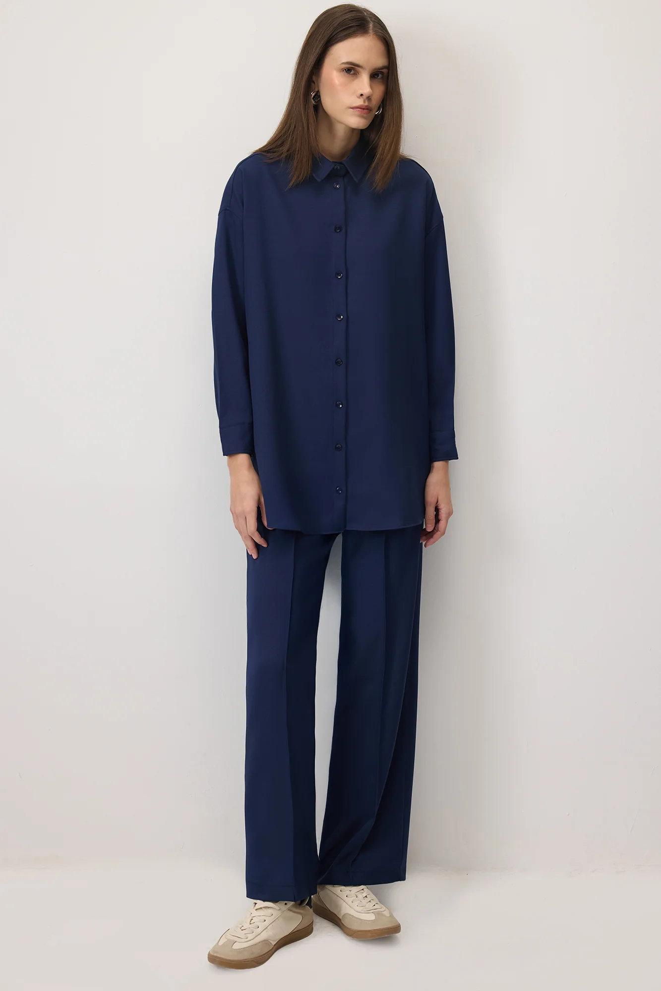 OVERSIZED CREPE SHIRT - Image 5