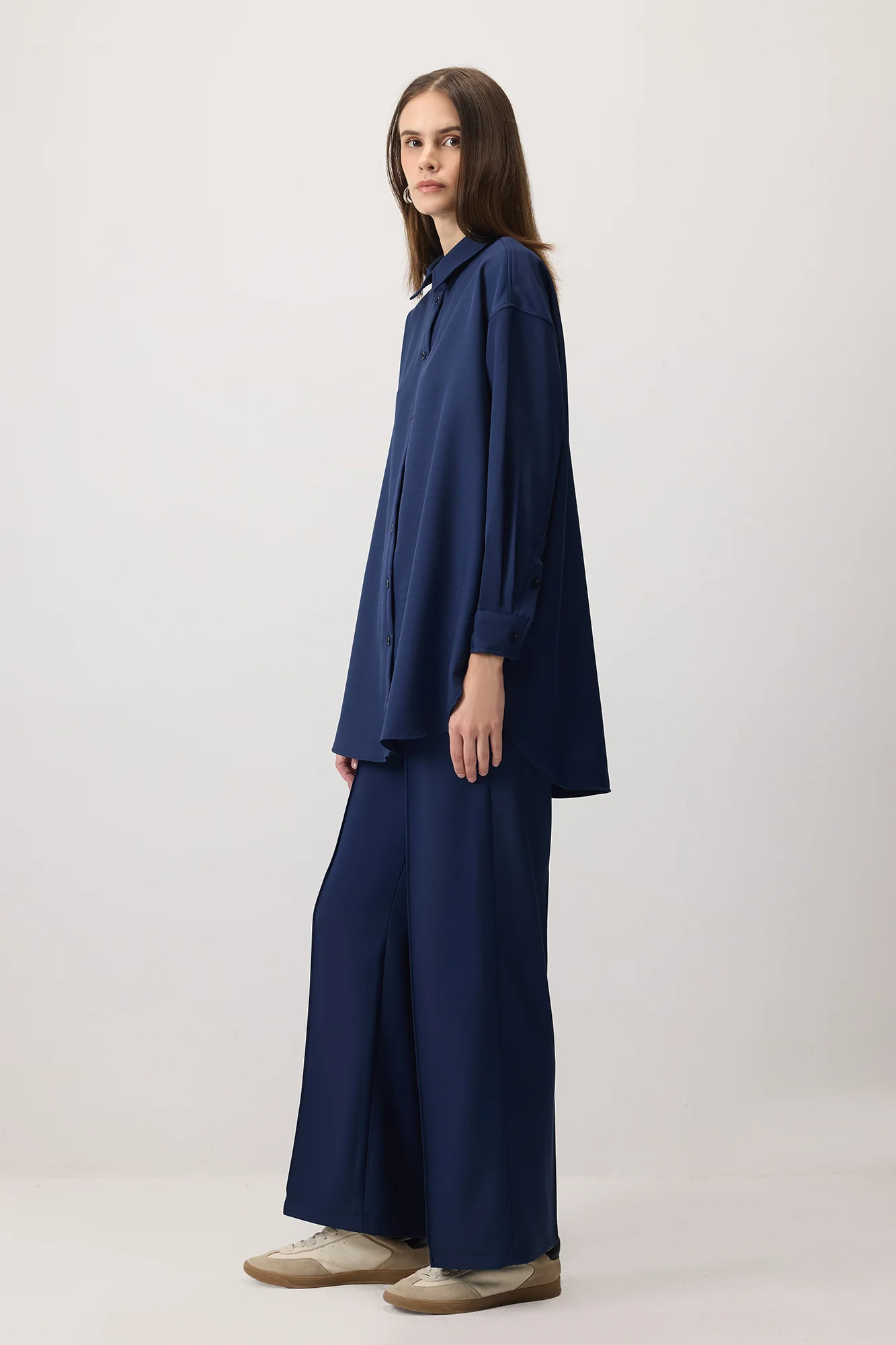 OVERSIZED CREPE SHIRT - Image 7
