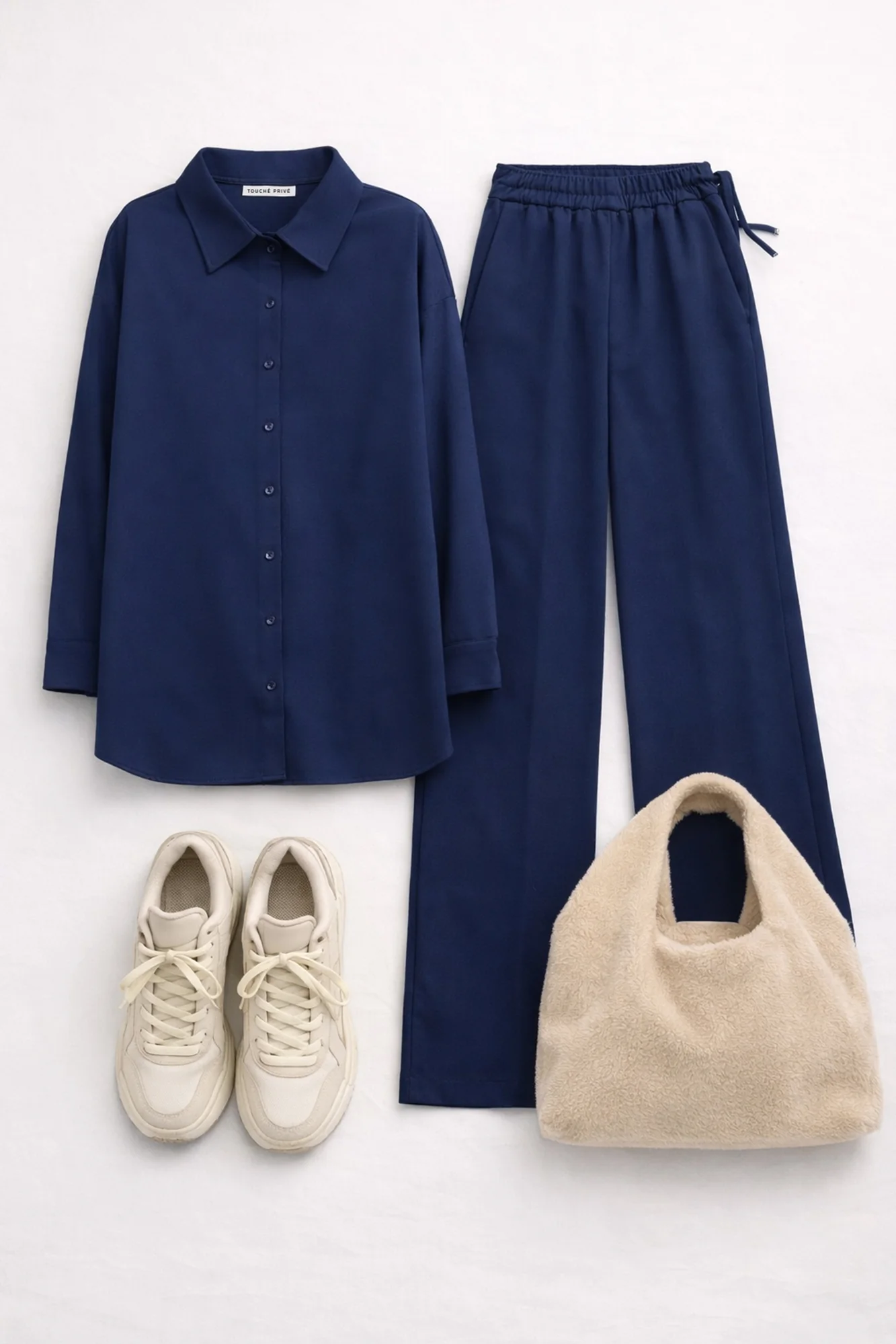 OVERSIZED CREPE SHIRT - Image 9