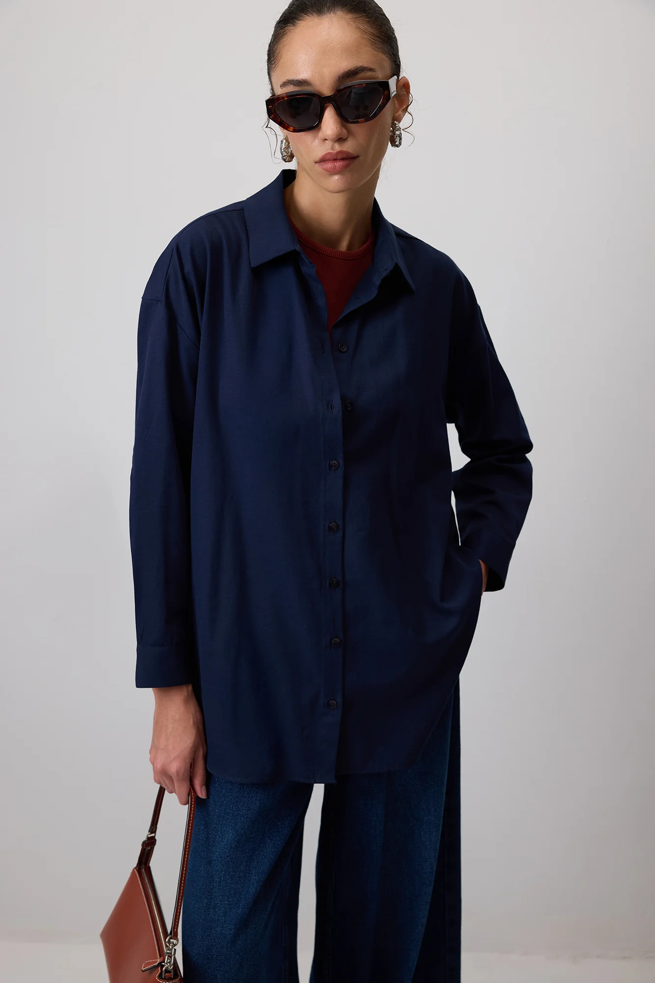 RELAX FIT VISCOSE SHIRT - Image 2