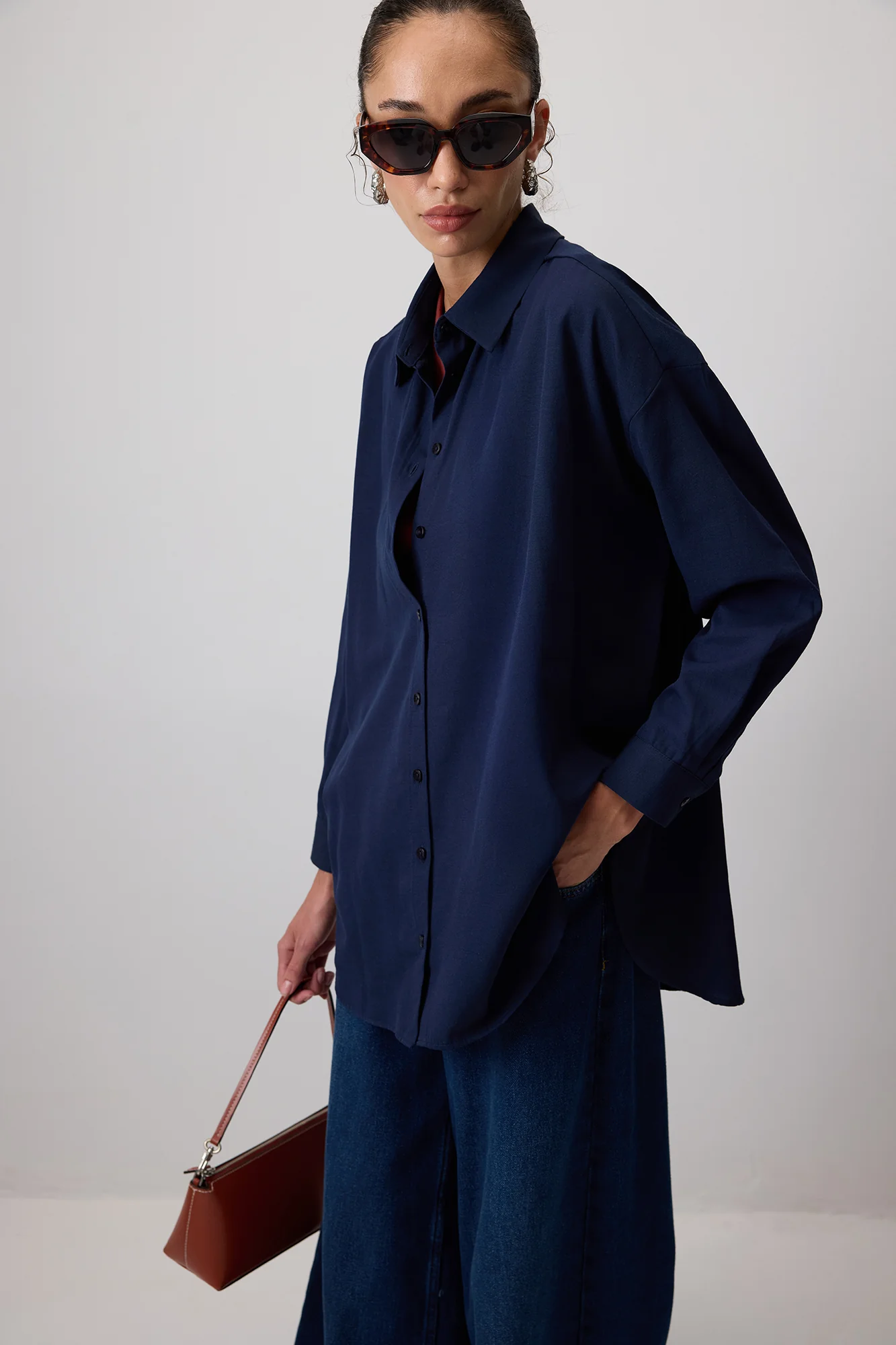RELAX FIT VISCOSE SHIRT - Image 3