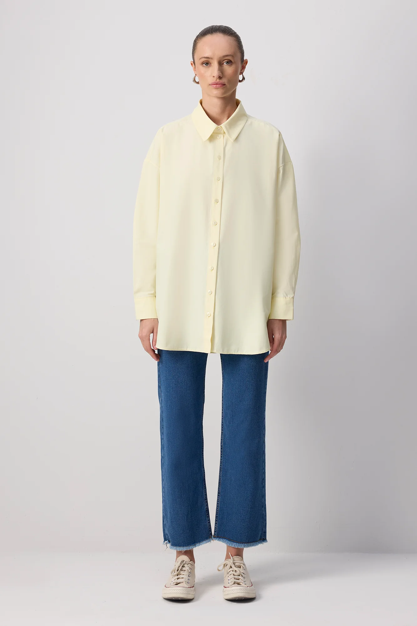 OVERSIZED POPLIN SHIRT - Image 4