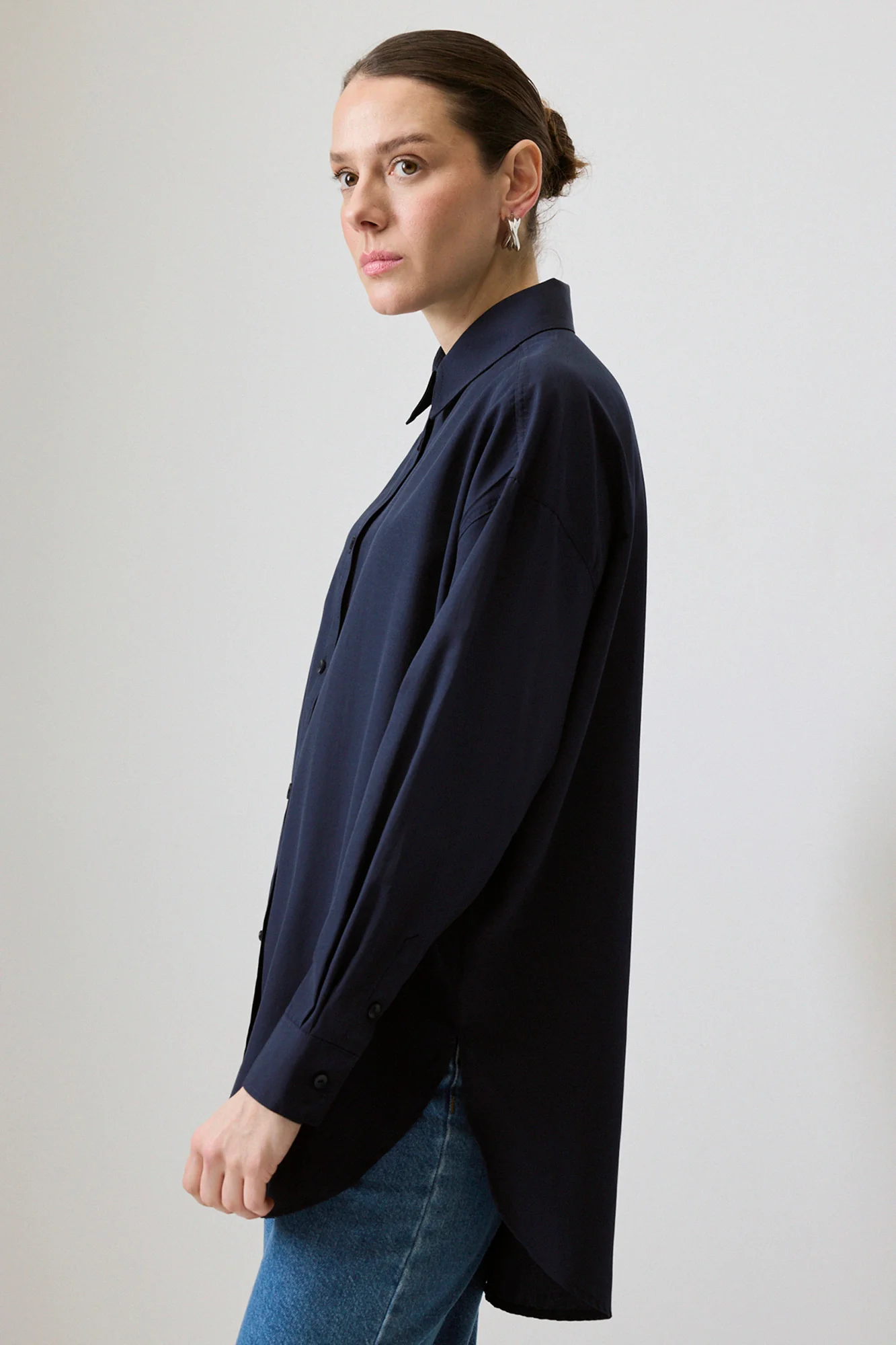 OVERSIZED POPLIN SHIRT - Image 5