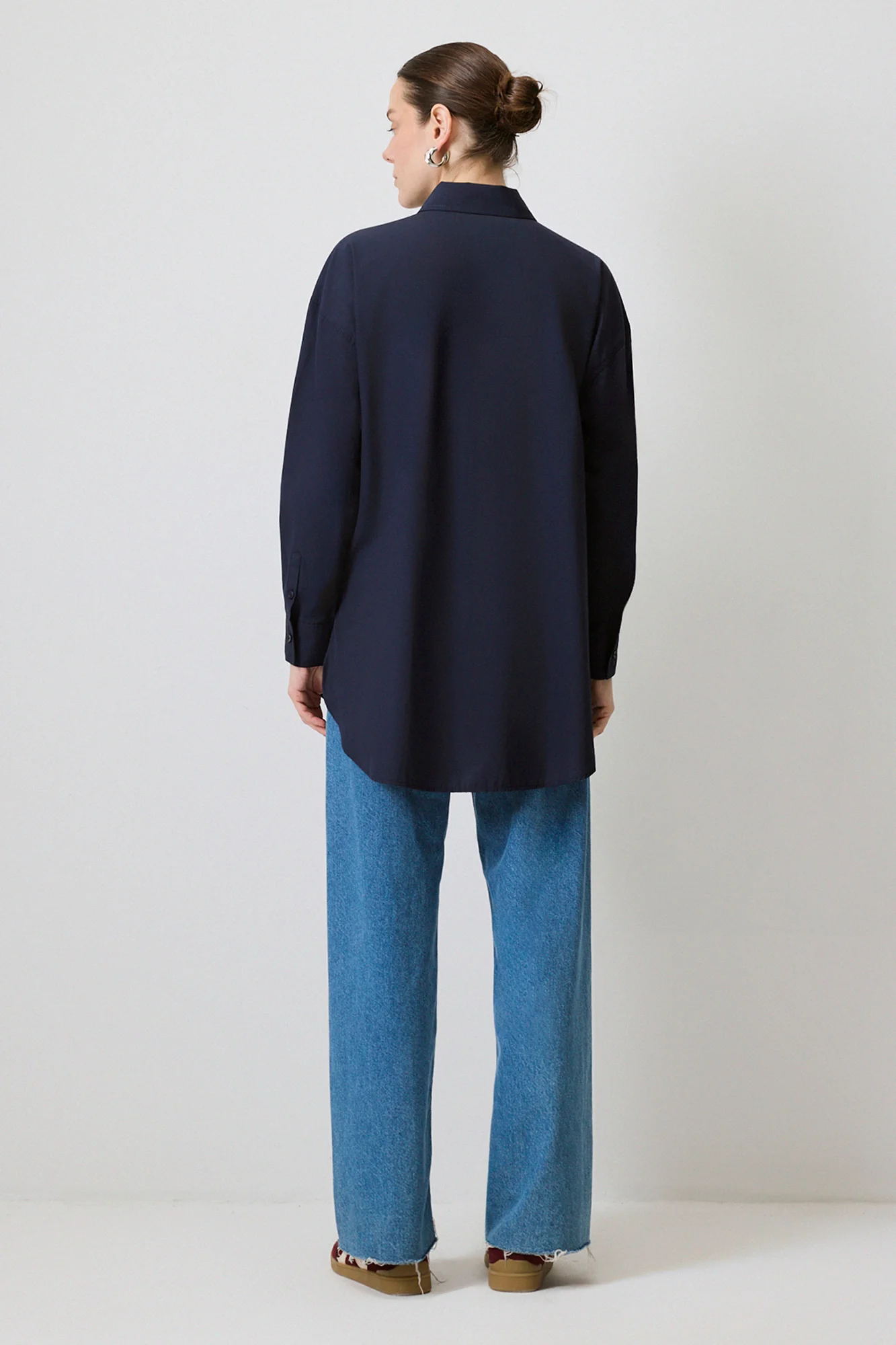 OVERSIZED POPLIN SHIRT - Image 6